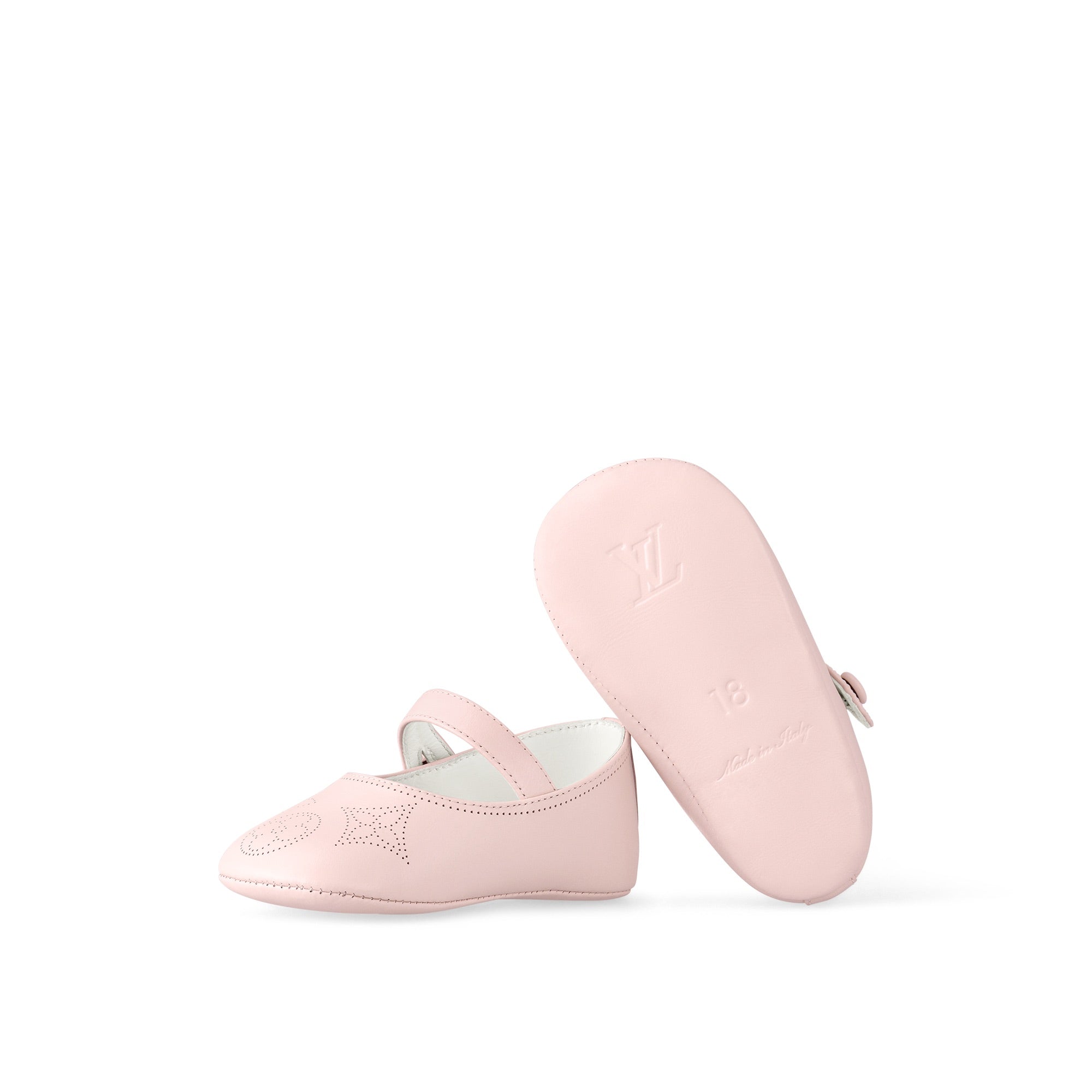 Louis Vuitton Leather Mary Jane Shoes (Petal)