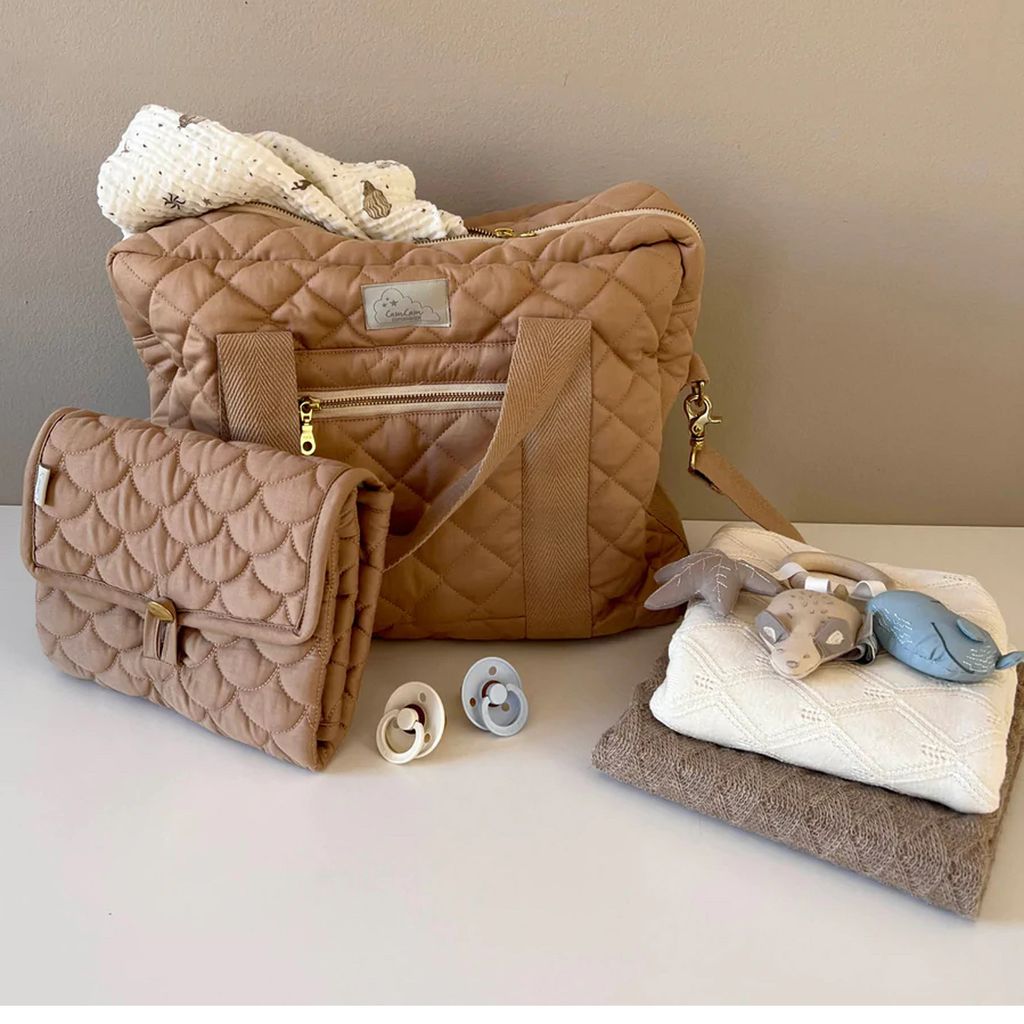 CamCam Copenhagen Diaper Bag (Camel)