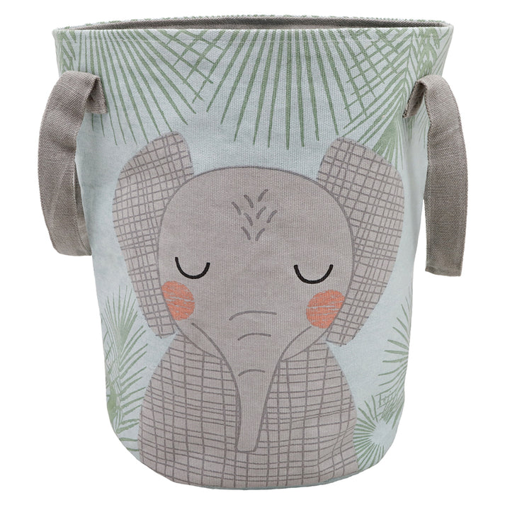 NATIO JUNKO Children's Multipurpose Organizer Basket (Elephant)