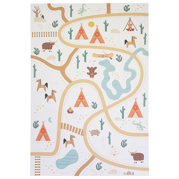 NATIO SUPER WESTERN PLAYMAT