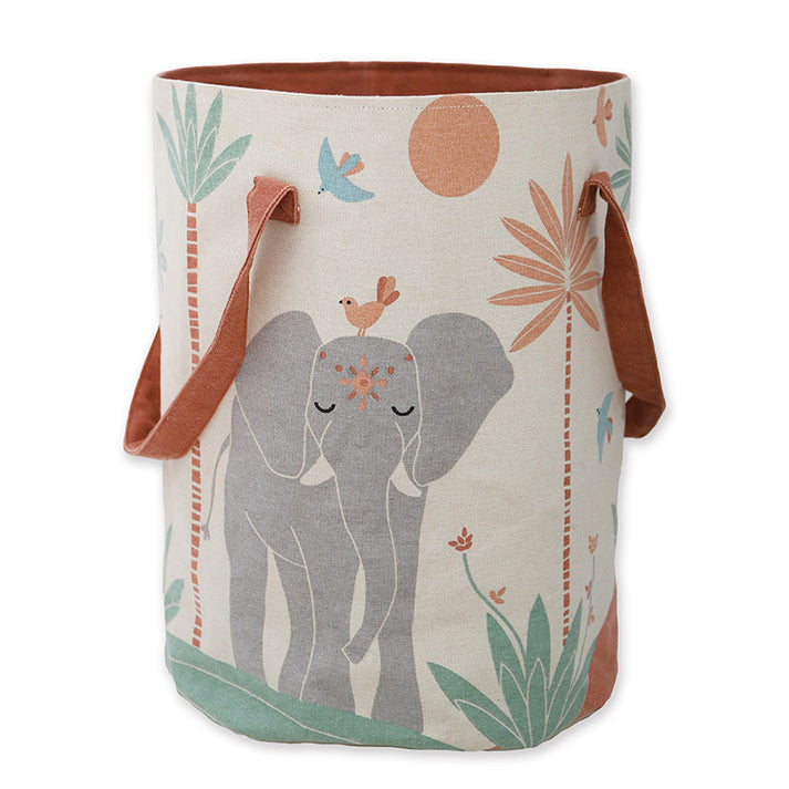 NATIO MALENA Children's Multipurpose Organizer Basket (Elephant)