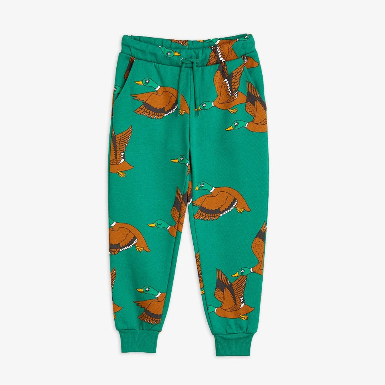 24AW MAIN Mini Rodini Duck Sweatpants (Green)