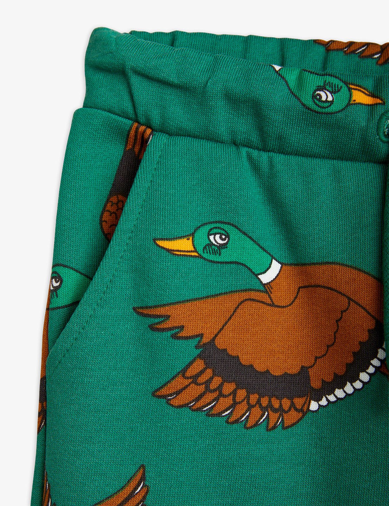 24AW MAIN Mini Rodini Duck Sweatpants (Green)