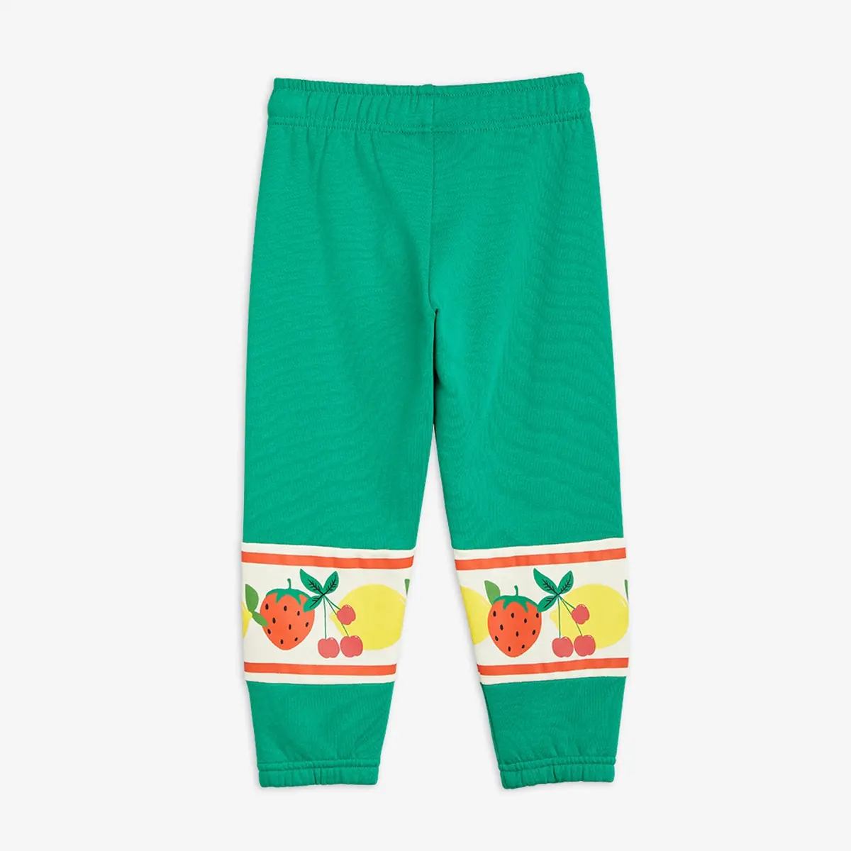 [Free Shipping] 23AW MAIN Mini Rodini Fruit Panel Sweatpants (Green)