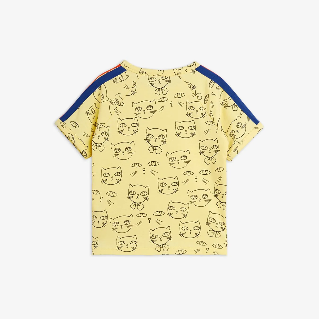 24SS Mini Rodini Cathlethes Short Sleeve T-Shirt (Yellow)