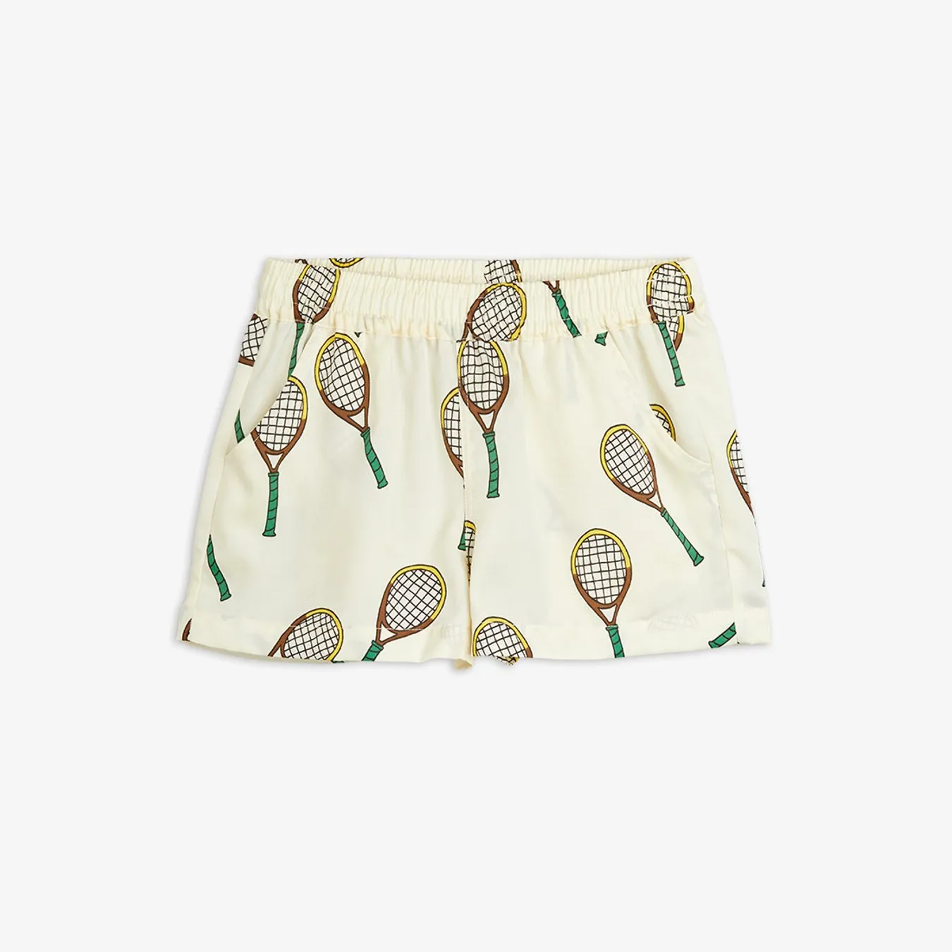 24SS Mini Rodini Tennis Woven Shorts (Off White)