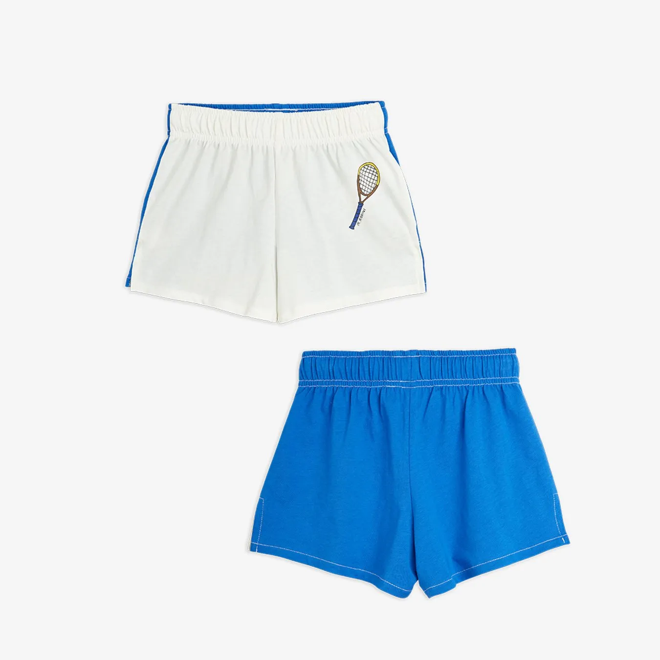 24SS Mini Rodini Tennis Shorts (White)