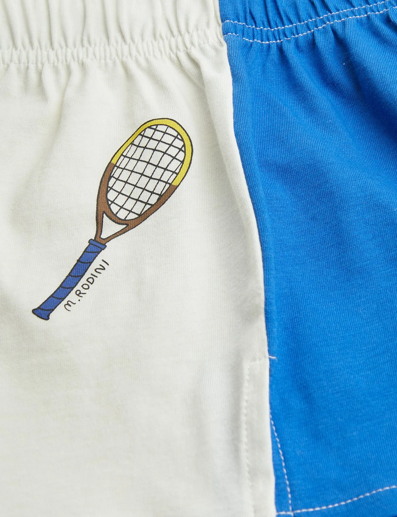 24SS Mini Rodini Tennis Shorts (White)