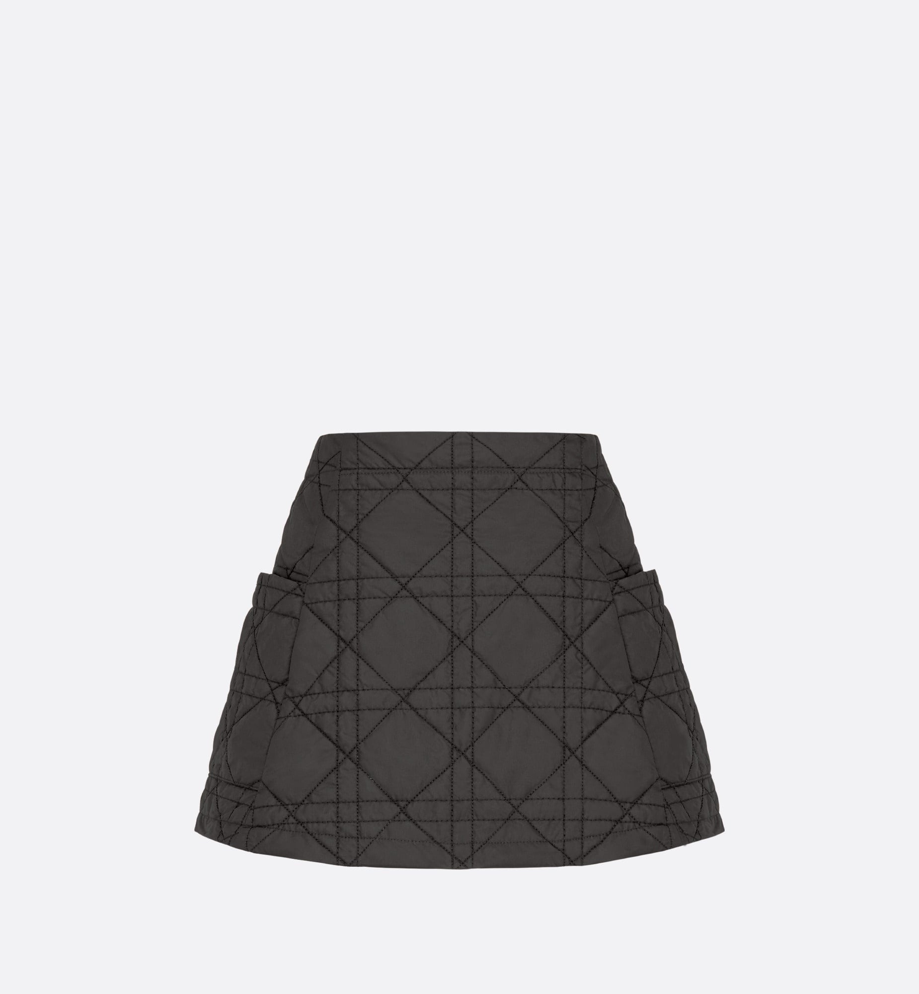 Dior Kids Cannage Stitch Skirt (Black)