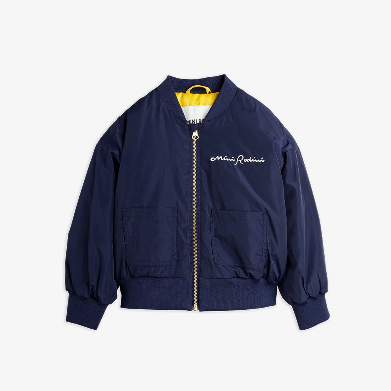 24AW MAIN MINI RODINI SOCIETY BASEBALL JACKET (BLUE)