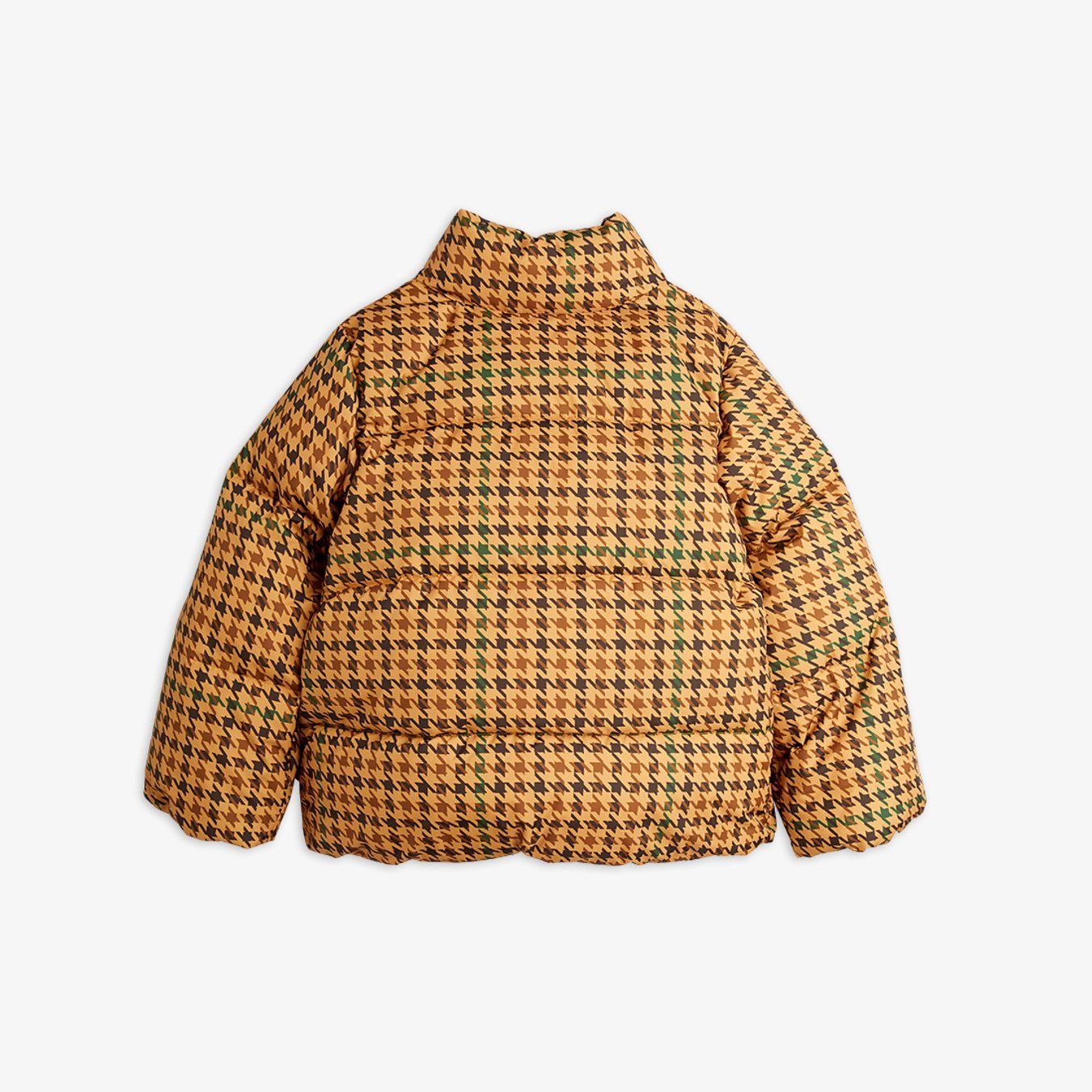 24AW MAIN MINI RODIN HOUNDSTOOTH CITY PUFFER PADDER (BEIGE)