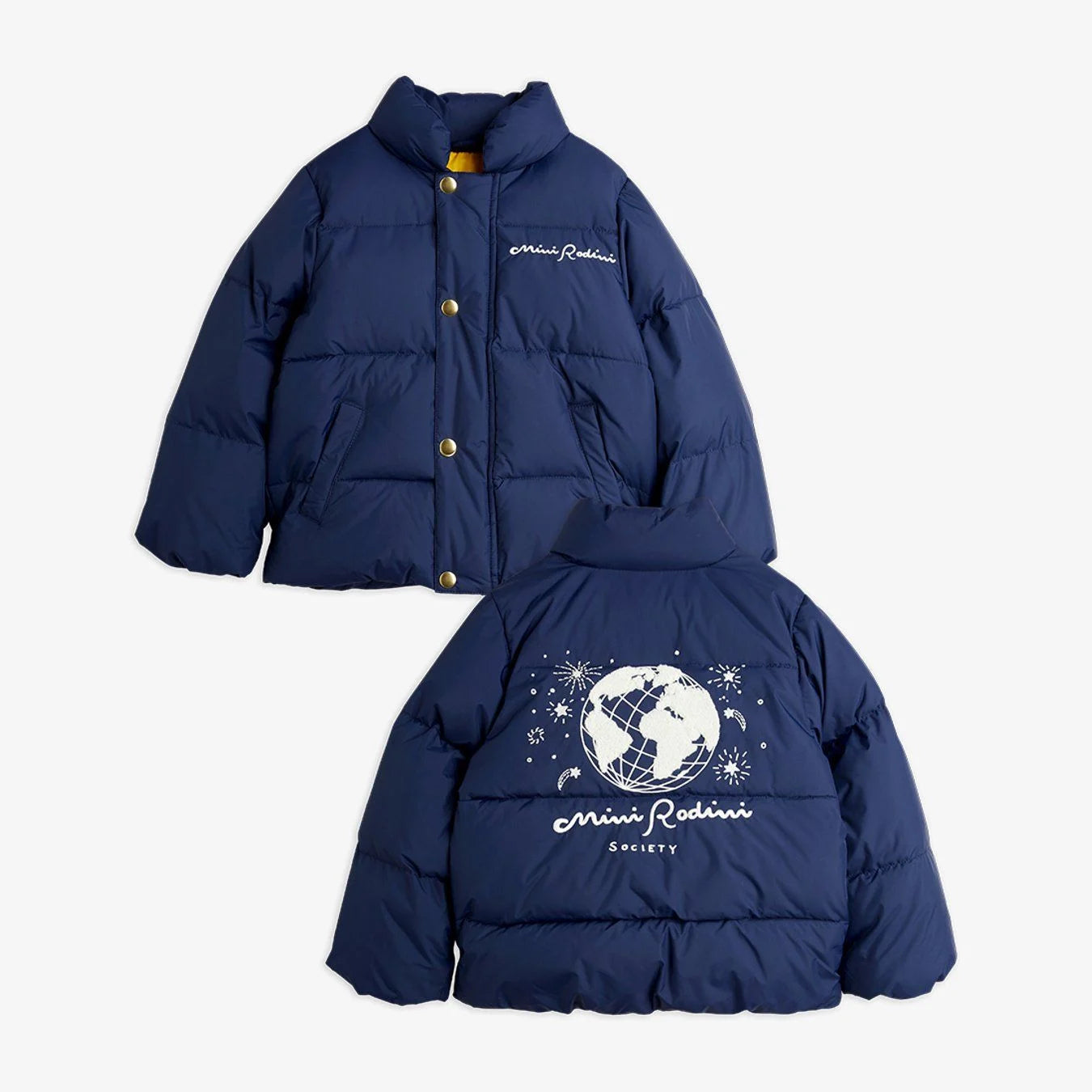 24AW MAIN MINI RODINI SOCIETY CITY PUFFER PADDER (BLUE)