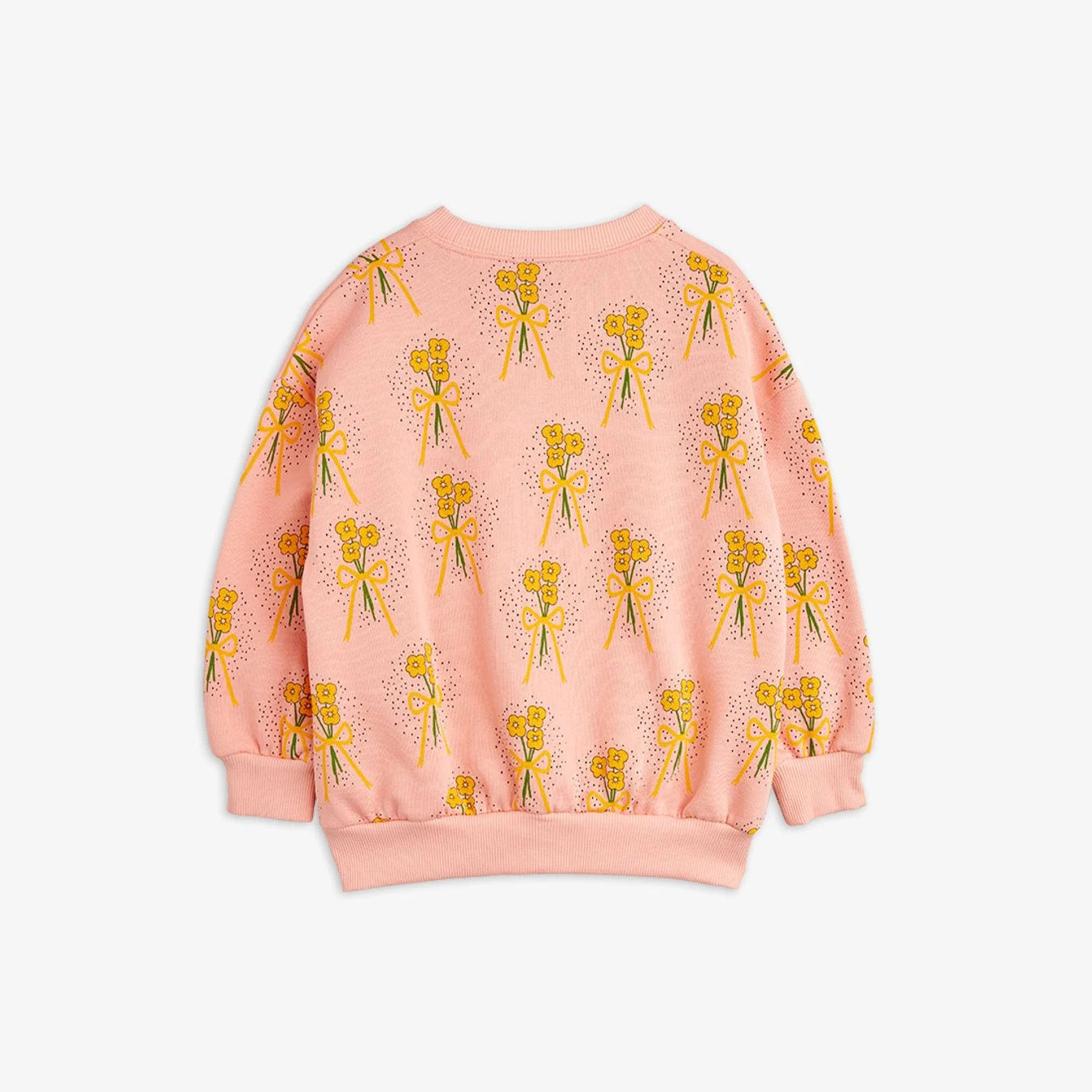 24AW MAIN Mini Rodini Flower Sweatshirt (Pink)