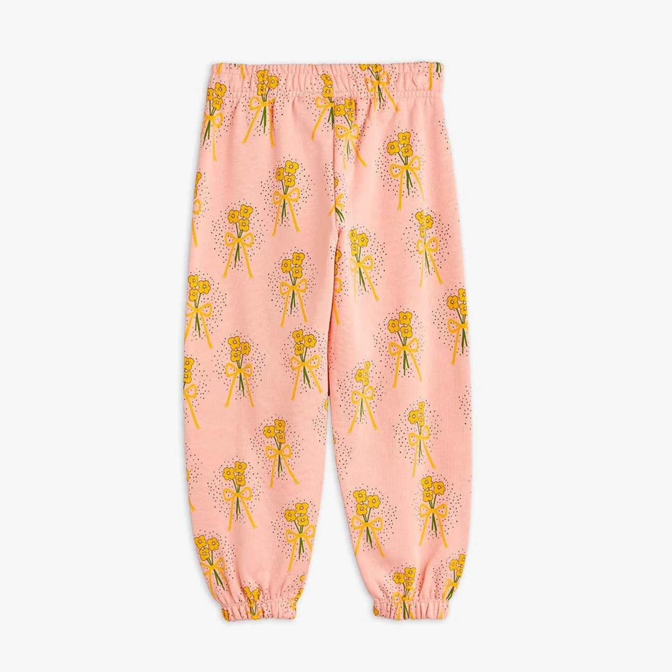 24AW MAIN Mini Rodini Winter Flower Sweatpants (Pink)