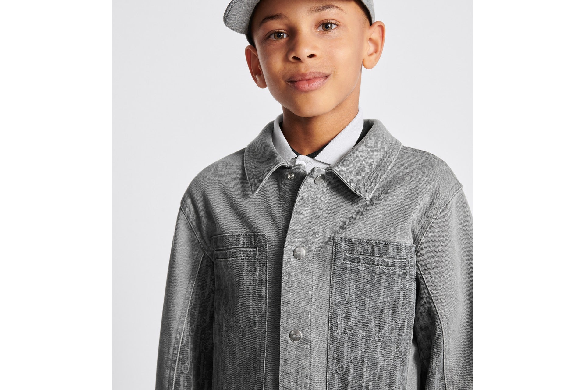 Dior Kids Denim Jacket (Grey)