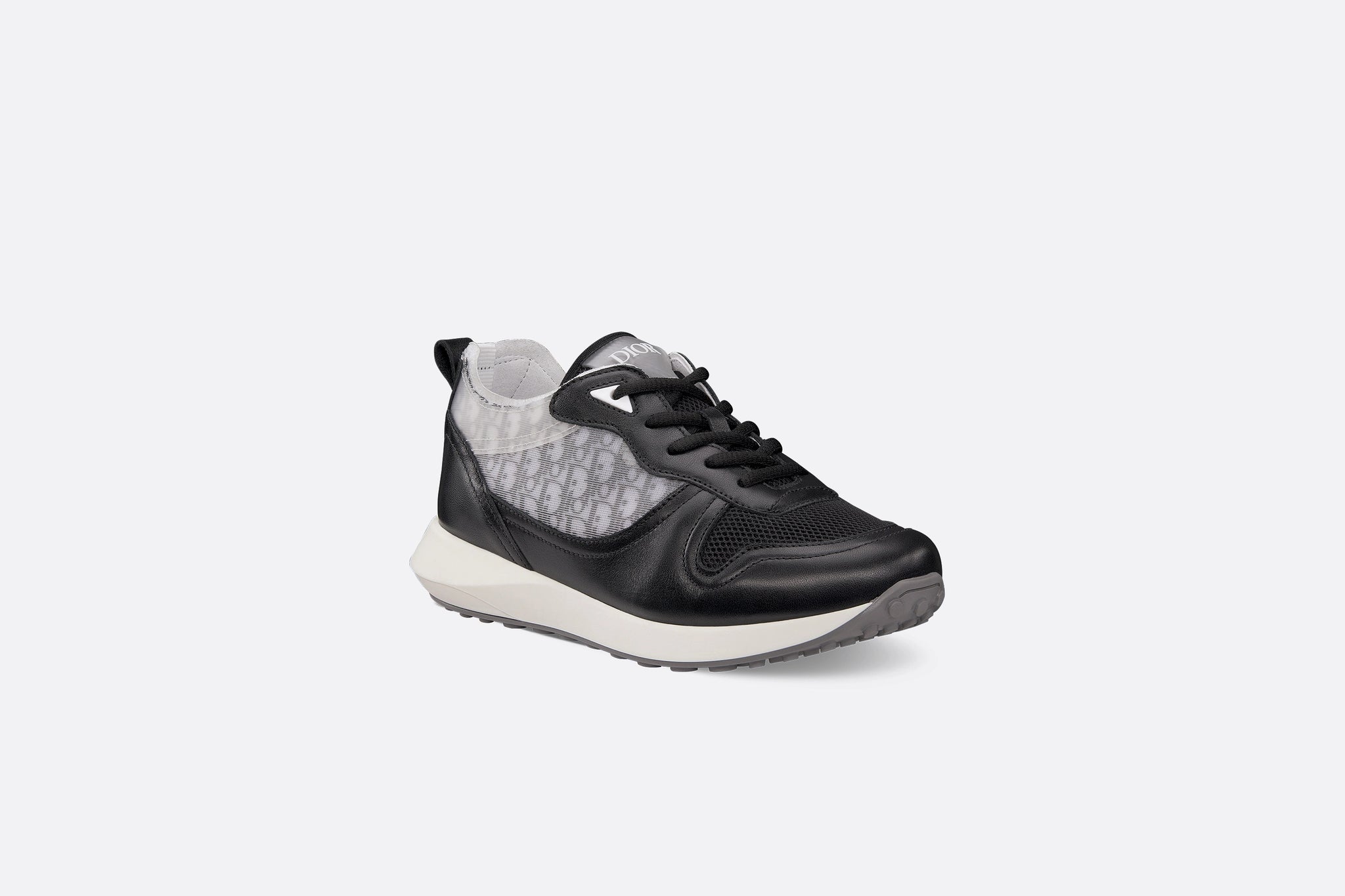 Dior Kids 24SS Oblique B25 Runner Sneakers (Black)