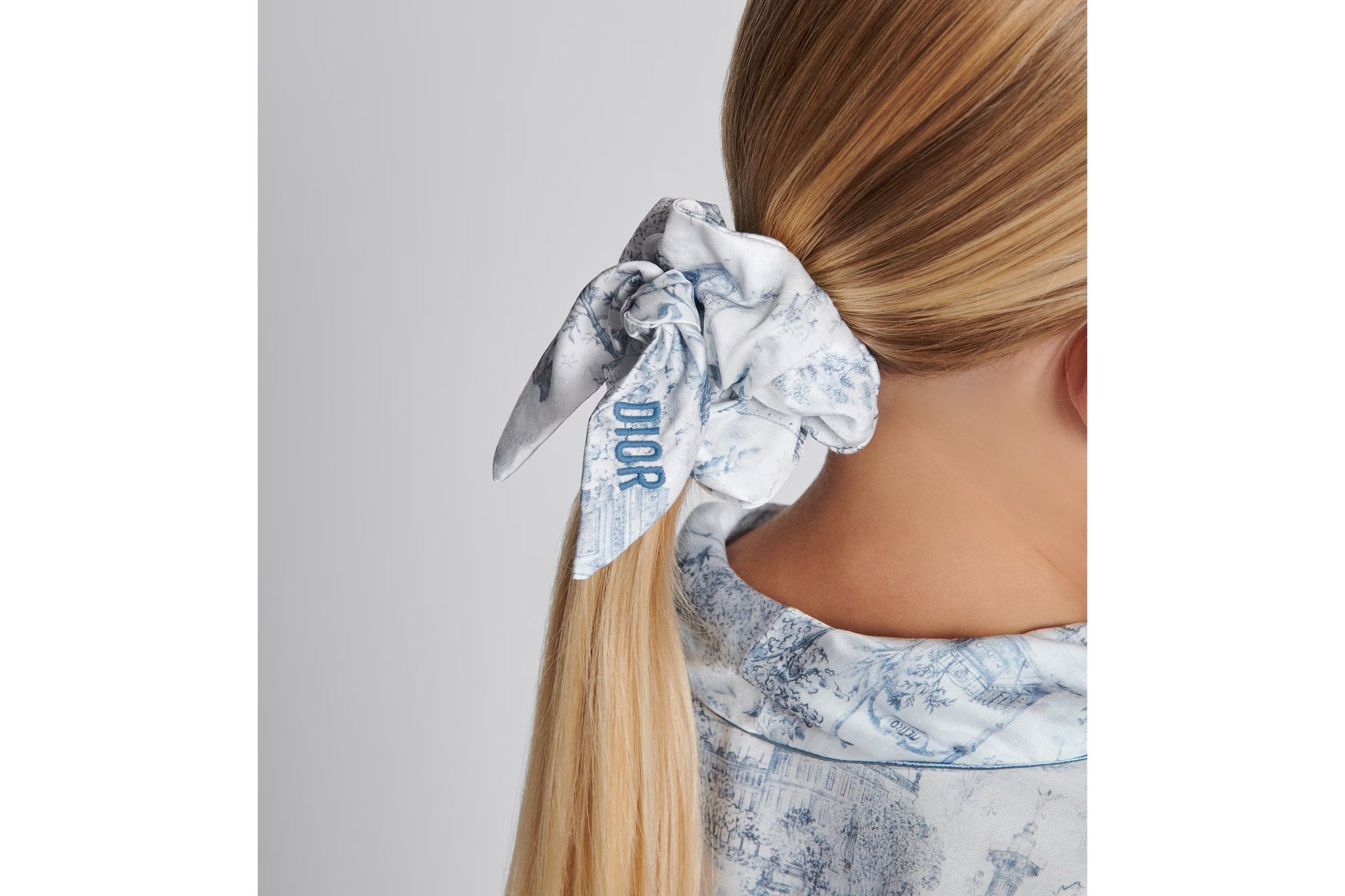 Dior Kids Toal De Jouy Paris Hair Band Set of 2