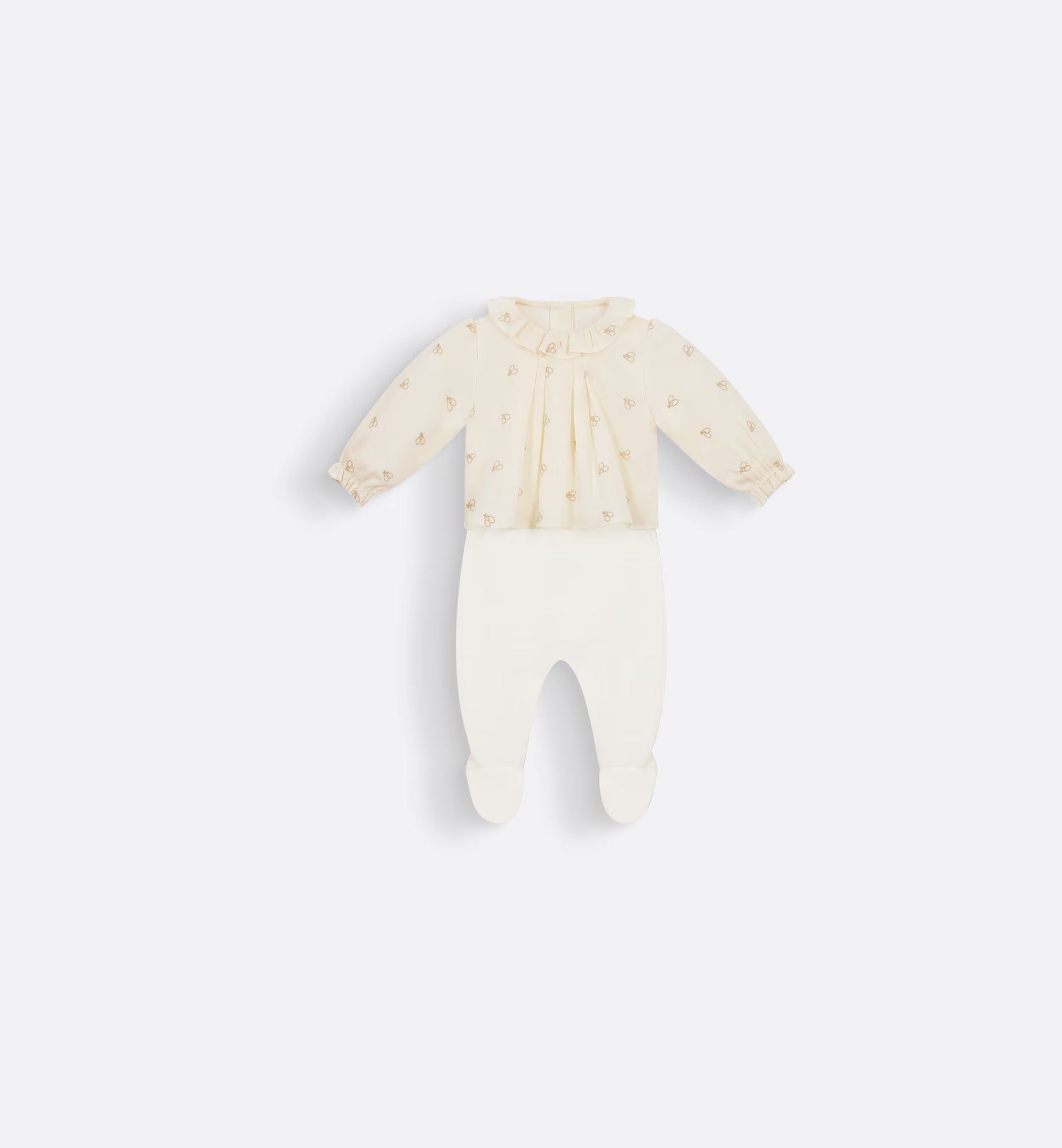 Dior Baby 24SS CD Embroidered Baby Gift Set (Gold)