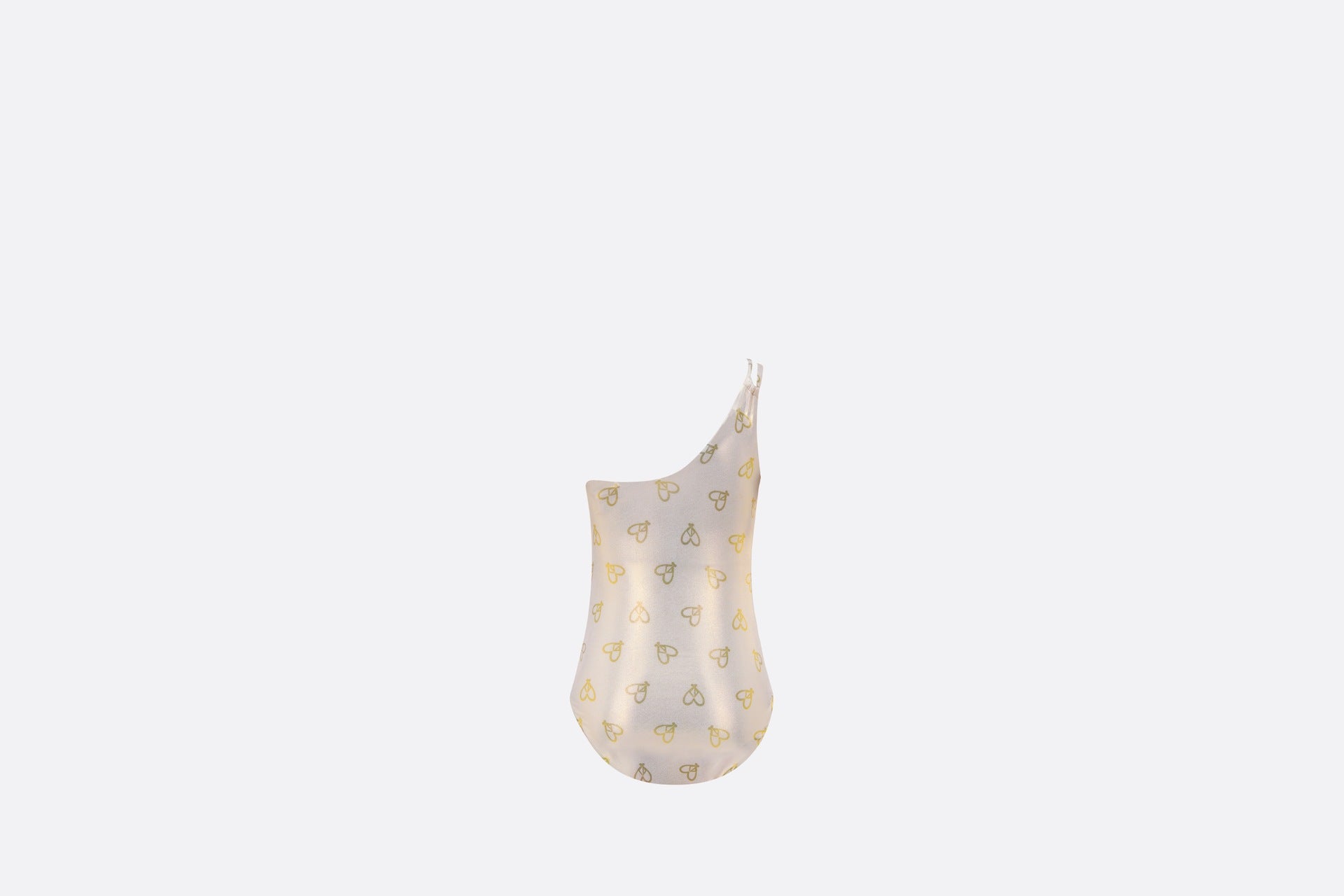 Dior Kids Unbalanced One Piece Swimsuit (Gold)