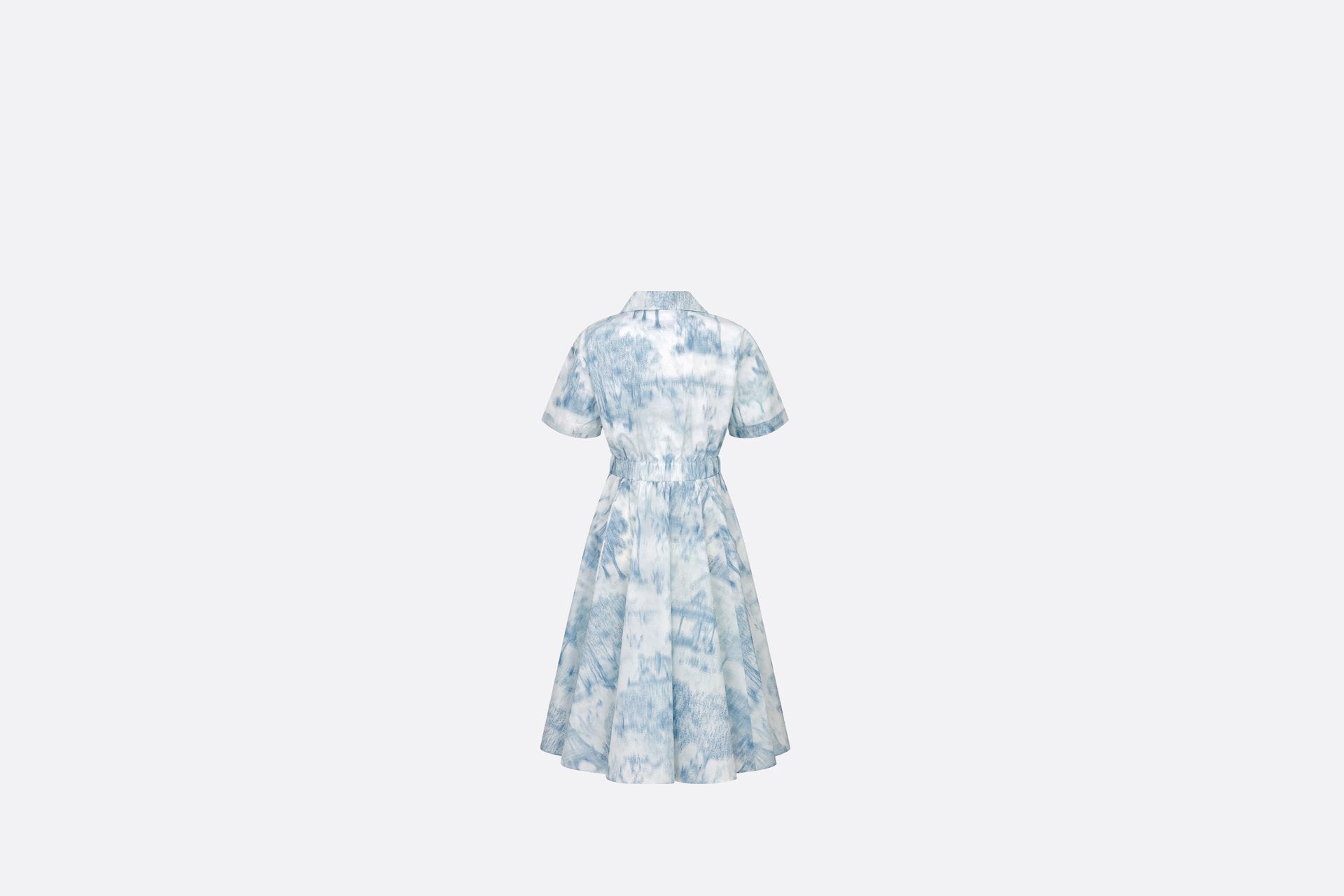 Dior Kids 24SS Toal De Jouy Paris Shirt Dress (Blue)