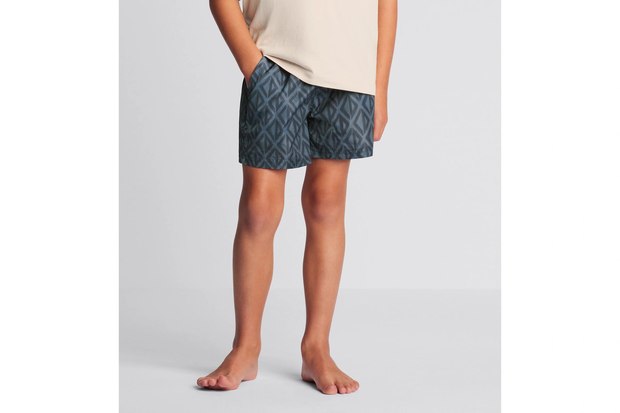 Dior Kids Swim Shorts (Dark Blue)