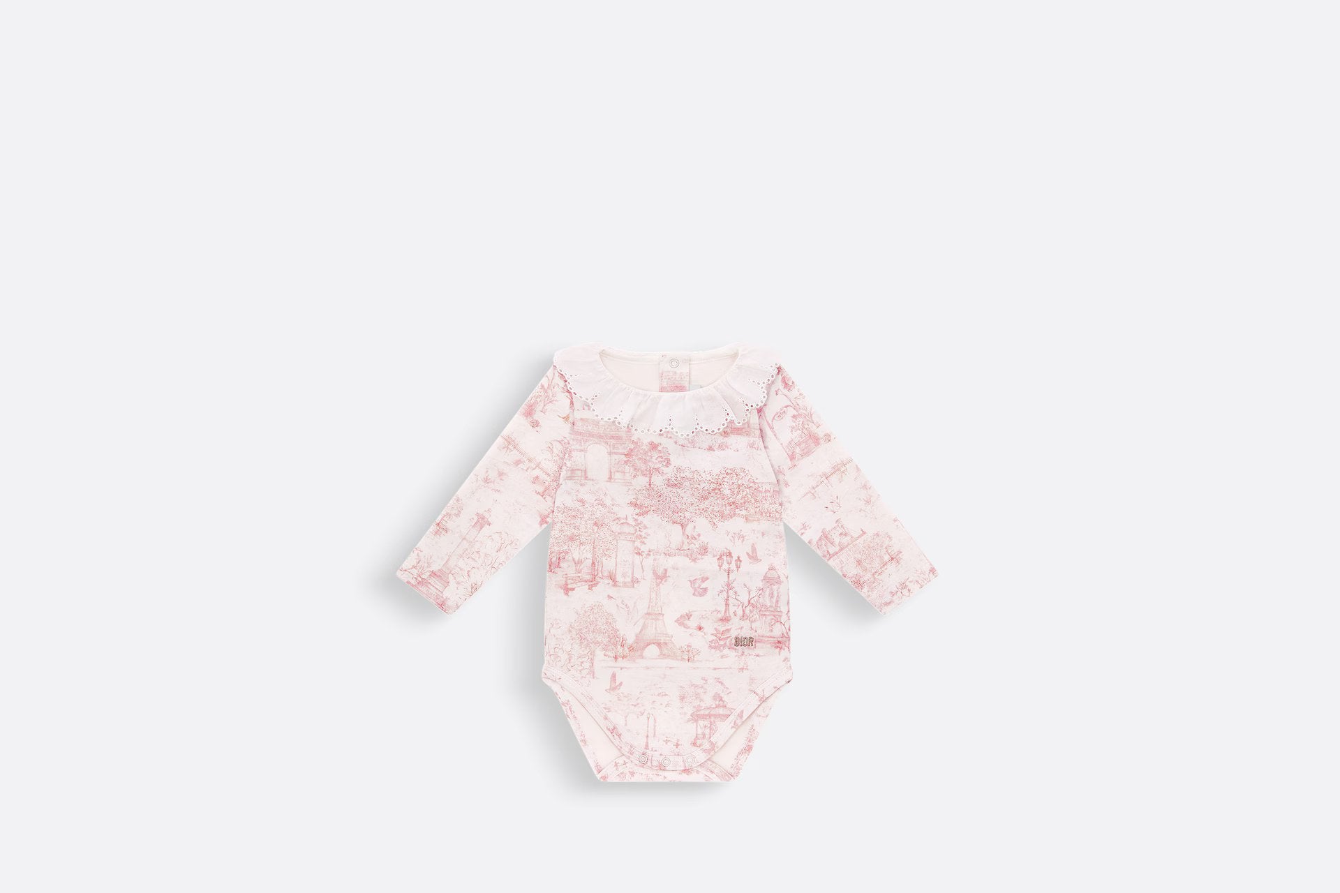 Dior Baby 24SS Toal De Jouy Paris Jersey Cotton Bodysuit 2-piece set (2 colors)