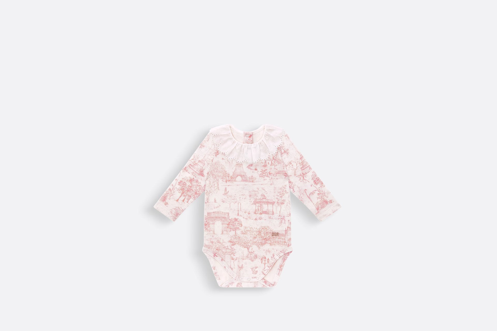 Dior Baby 24SS Toal De Jouy Paris Jersey Cotton Bodysuit 2-piece set (2 colors)