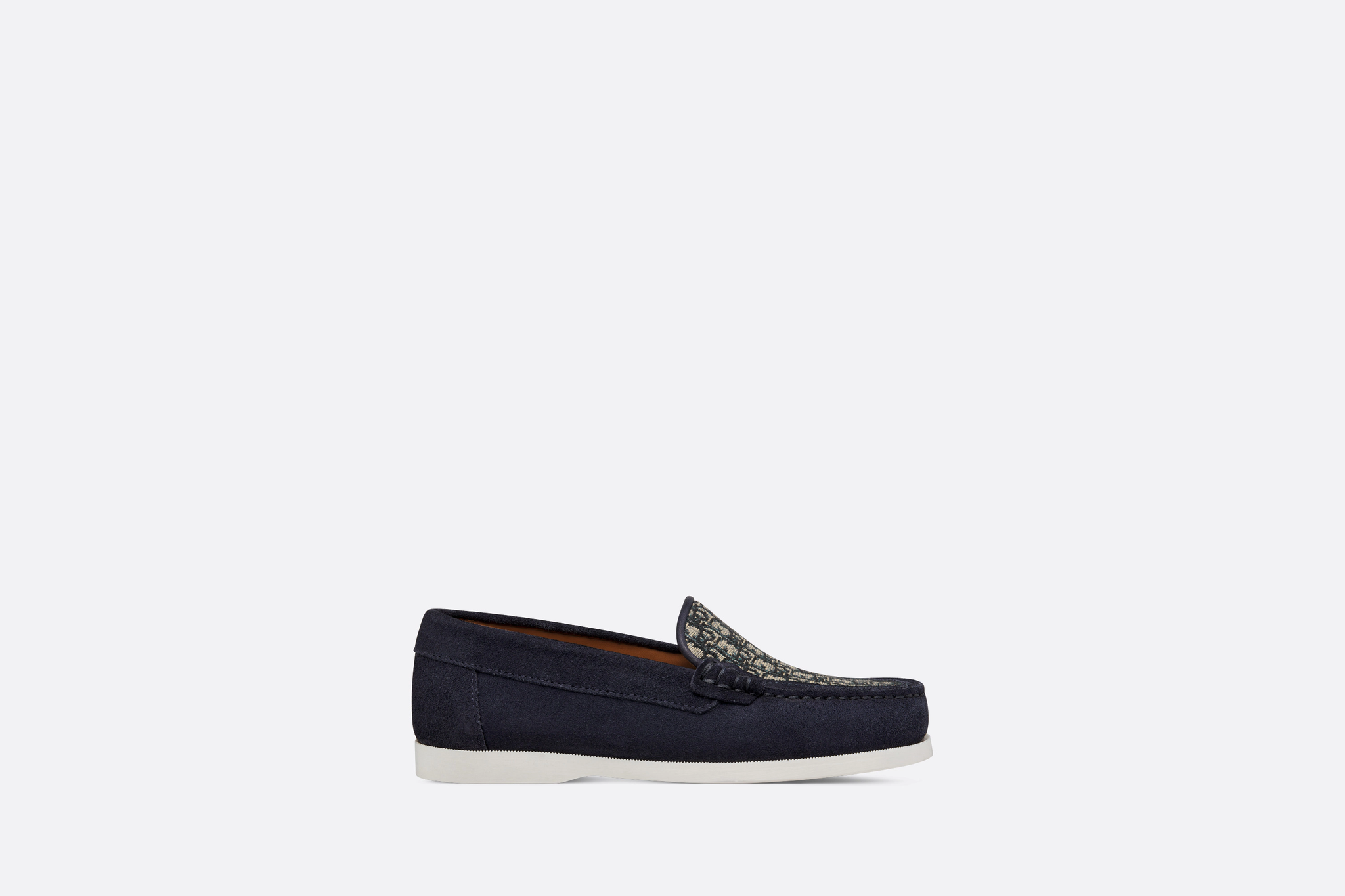 Dior Kids Granville Moccasin Loafer (Blue Marine)