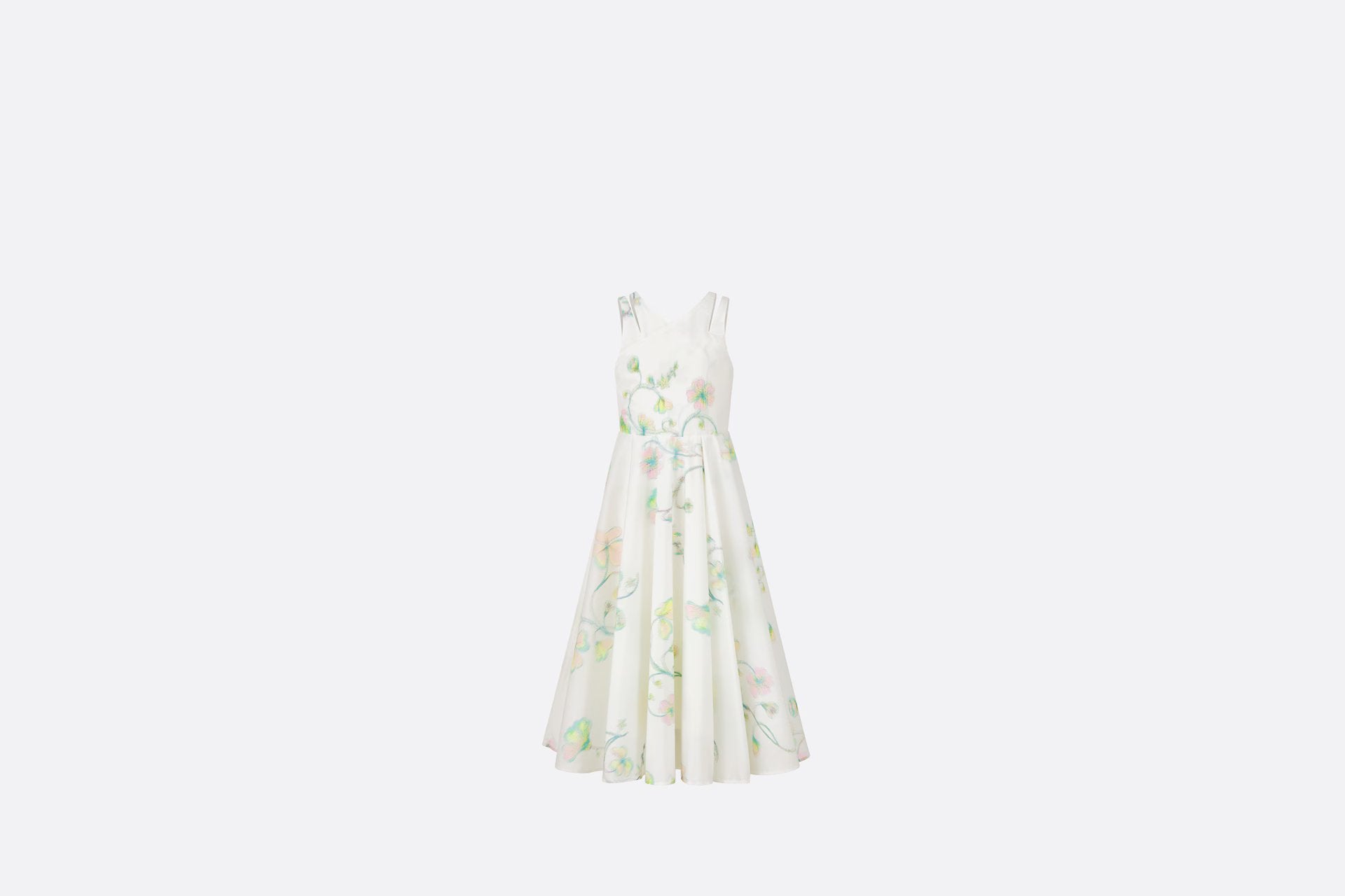 Dior Kids 24SS Floral One Piece (Ivory)