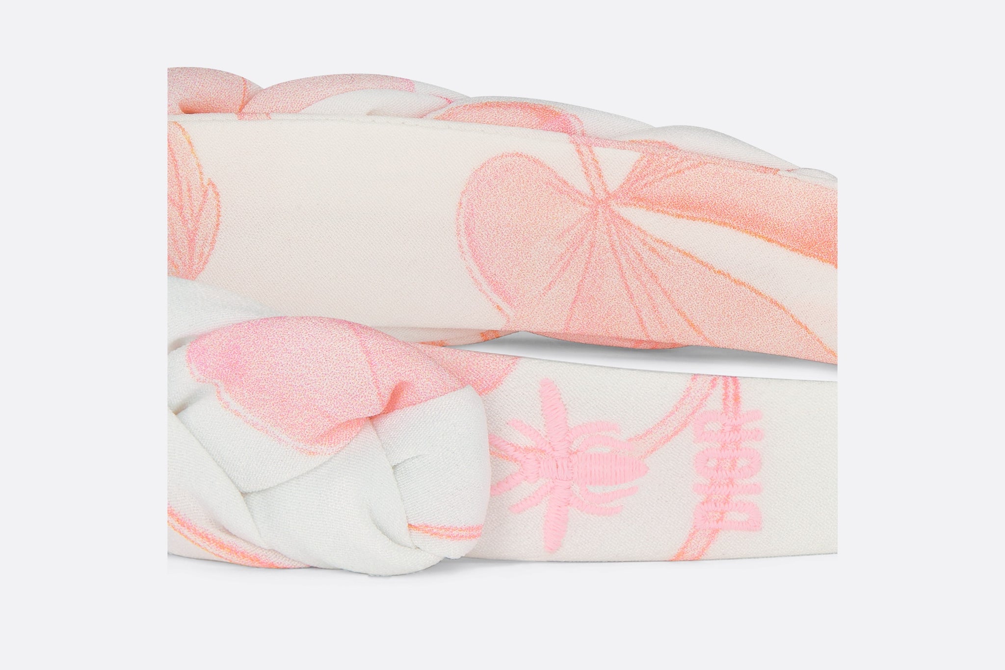 Dior Kids Flower Hairband (Rose)