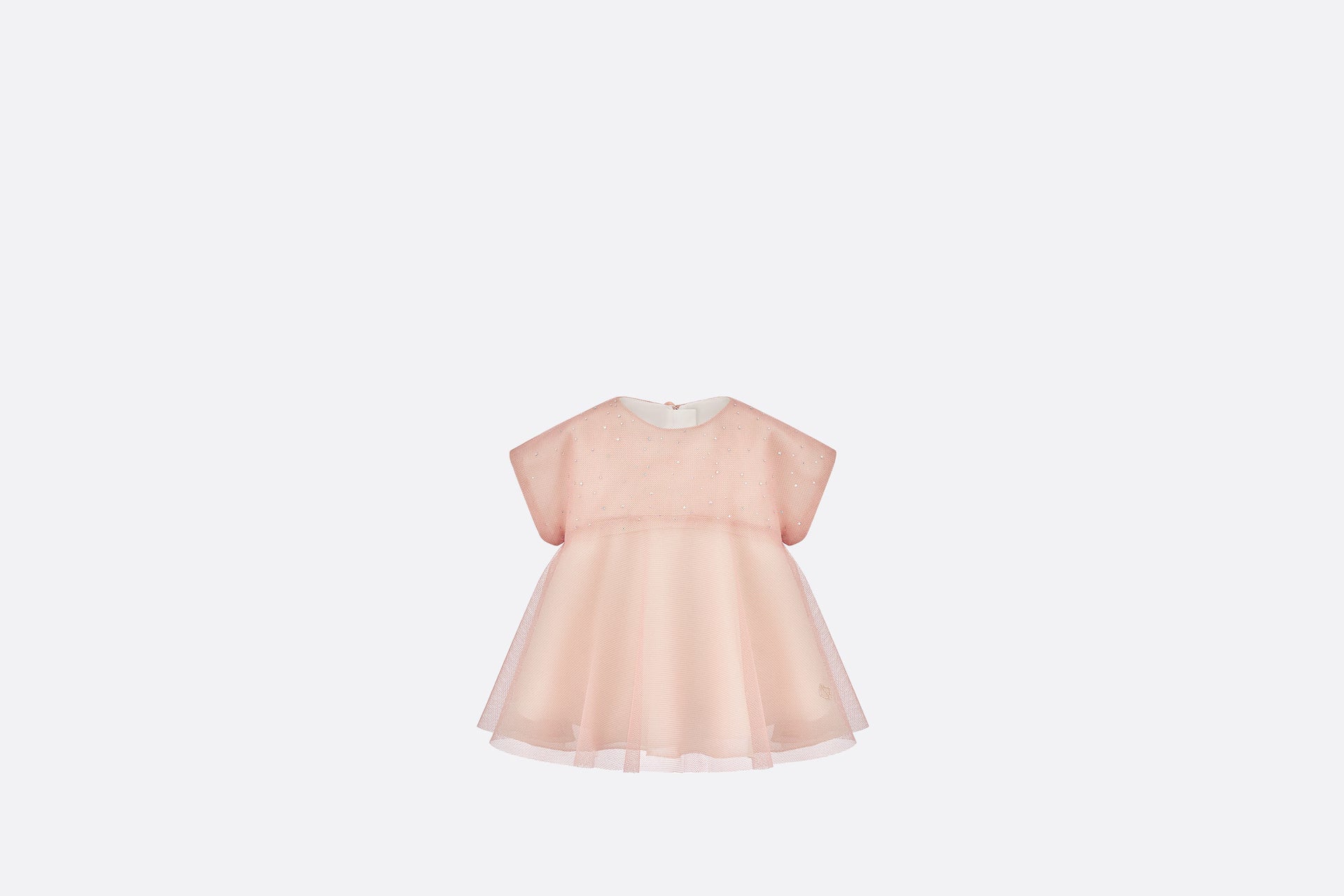 Dior Baby 24SS Twill Dress (Pale Pink)