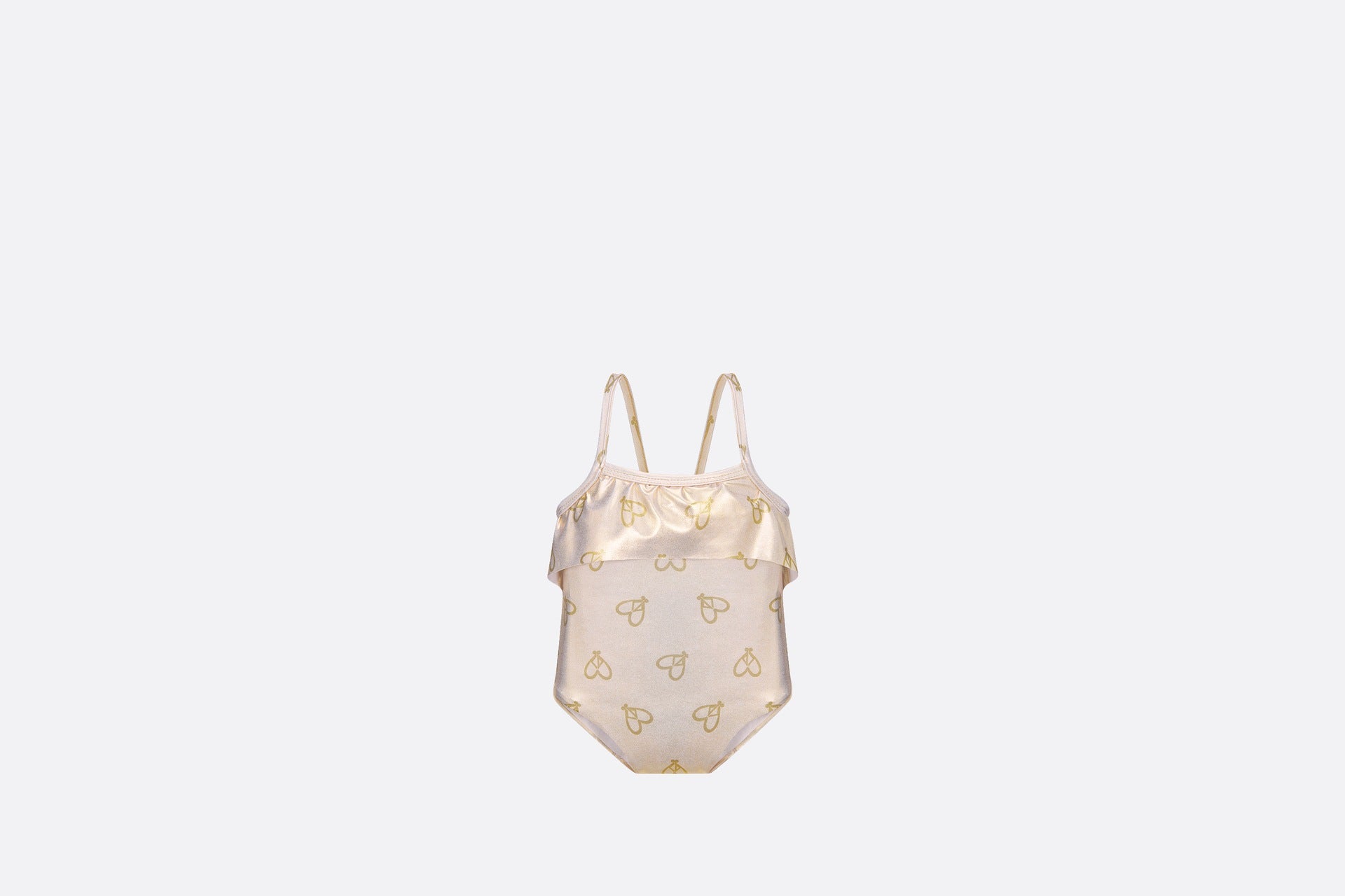 Dior Baby 24SS CD Heart Swimsuit Set (Gold)