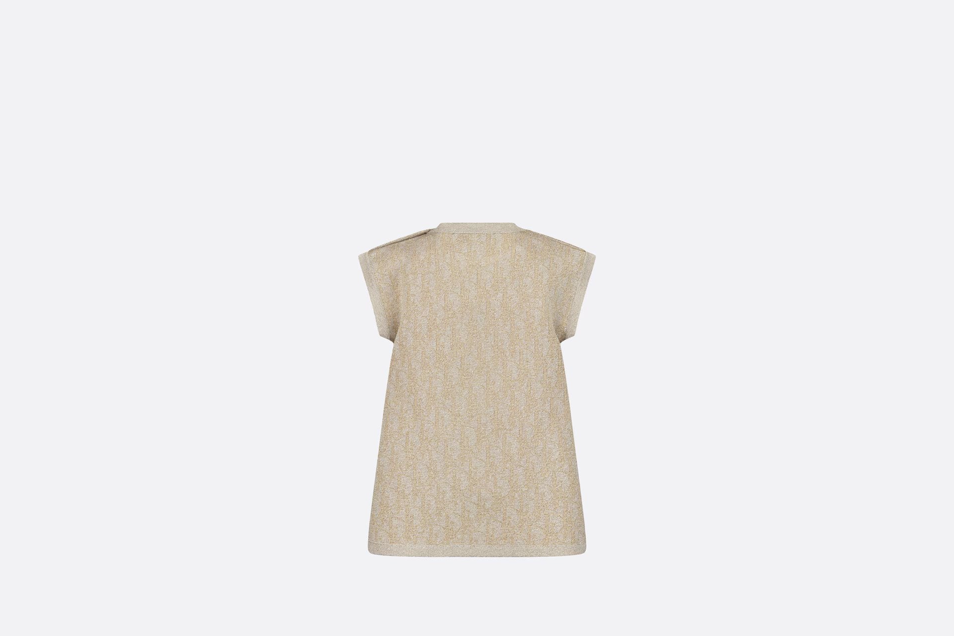 Dior Baby Trapeze Oblique Dress (Gold)