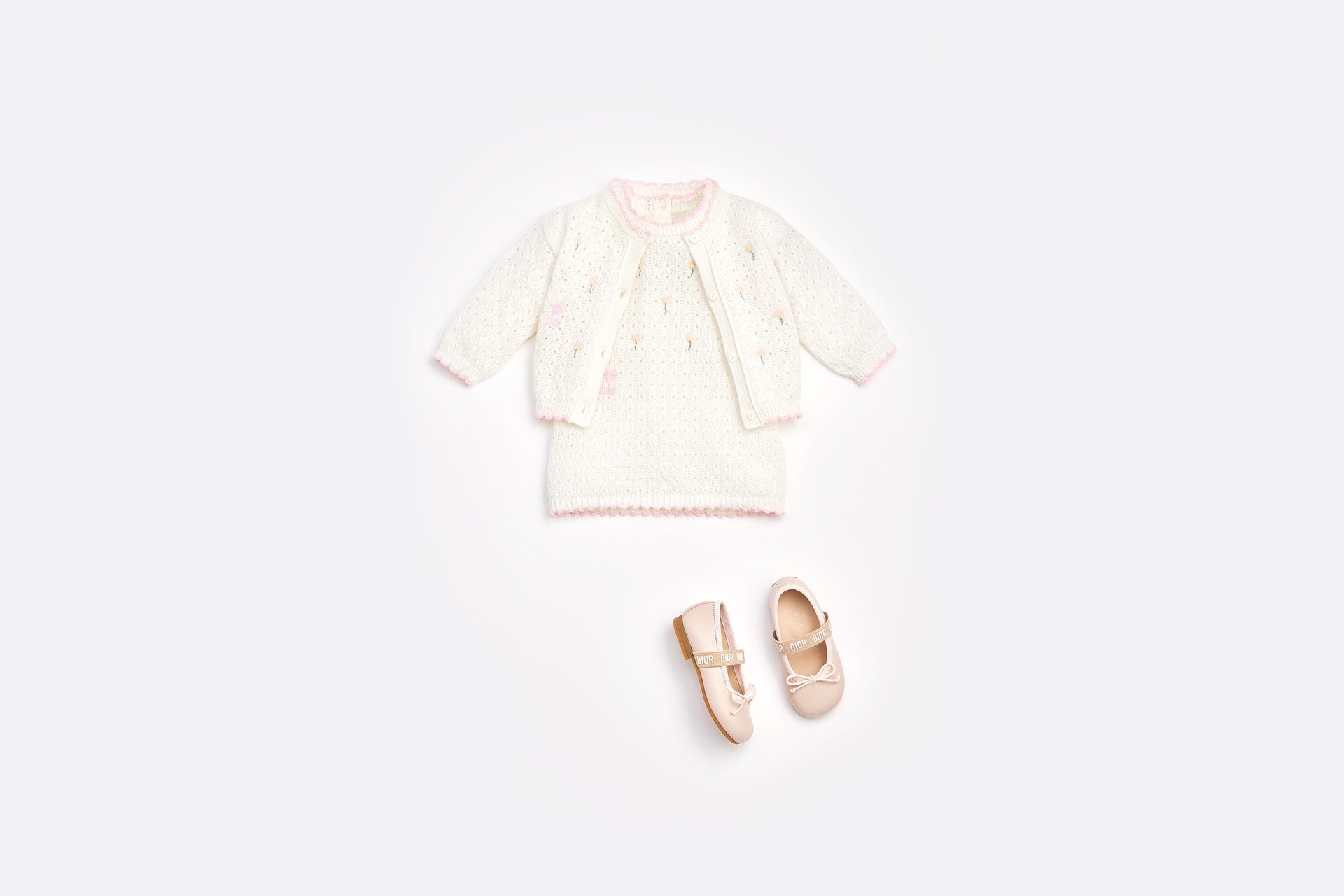 Dior Baby 24SS Straight Knit One Piece (Ivory)