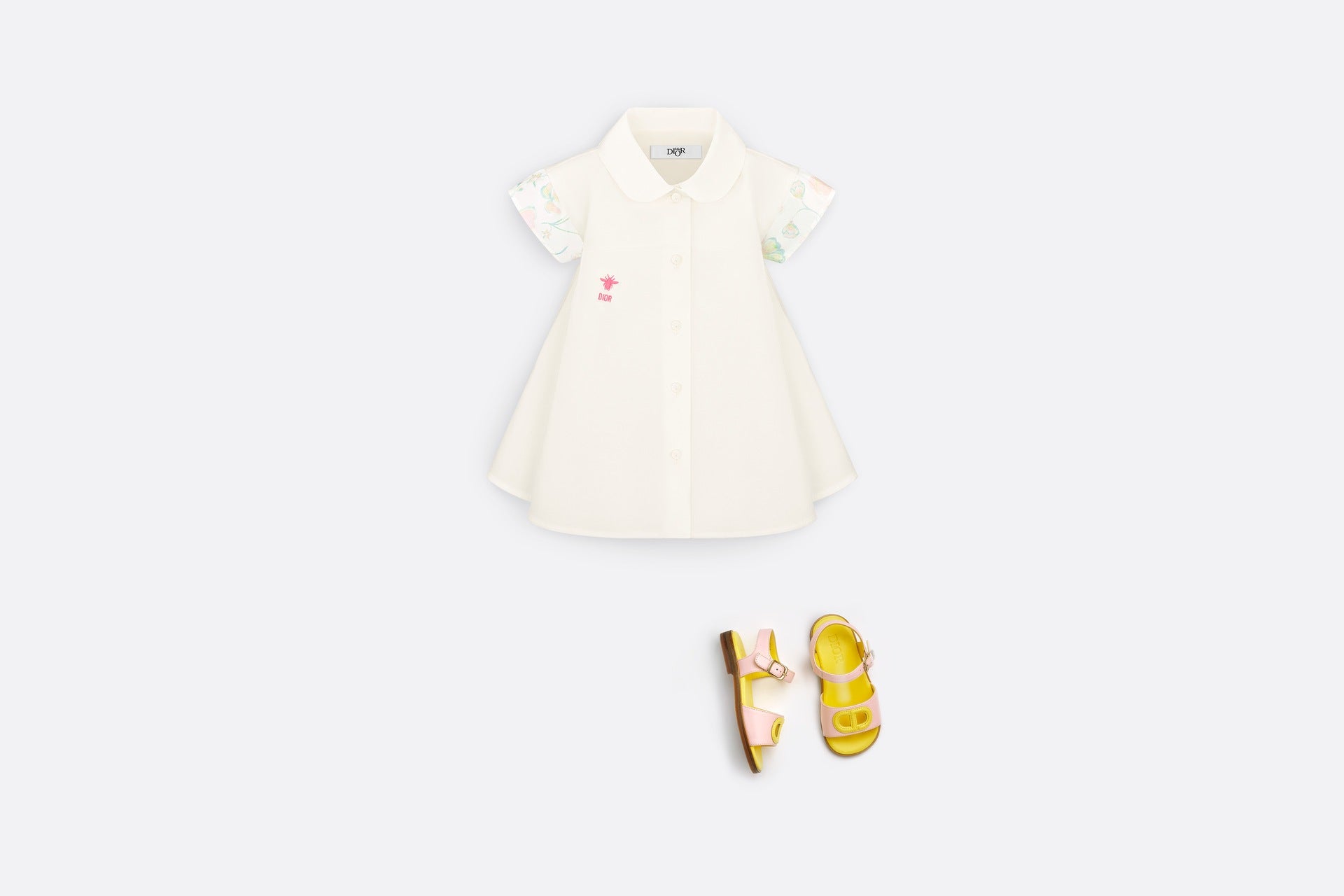 Dior Baby 24SS Poplin Dress (Ivory)