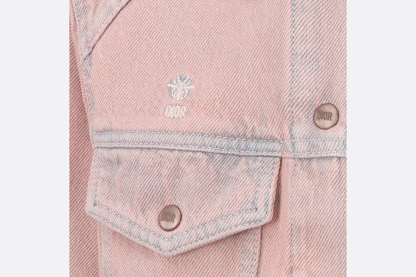 Dior Kids Denim Jacket (Pink)