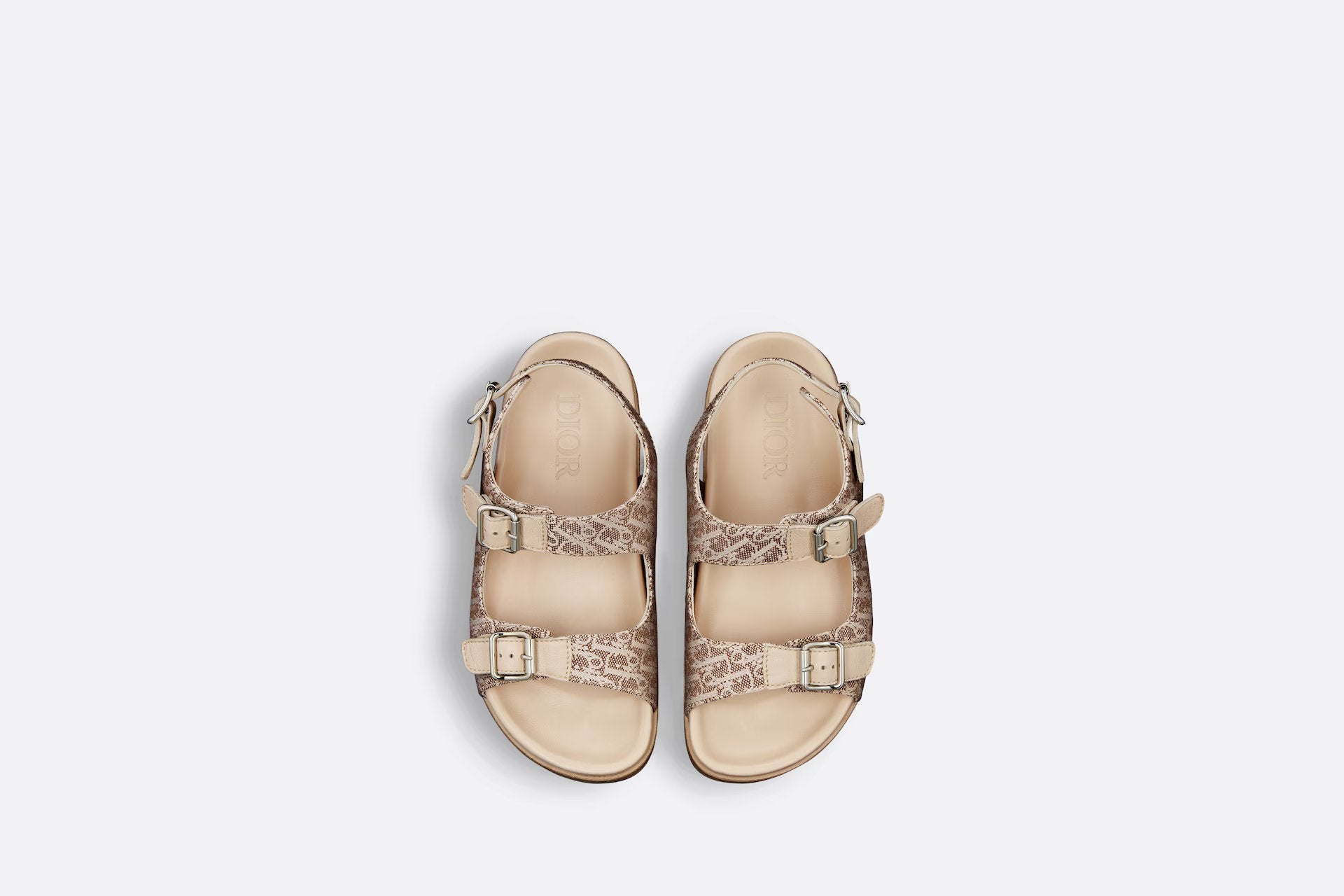 Dior Kids Oblique Sandals (Beige)