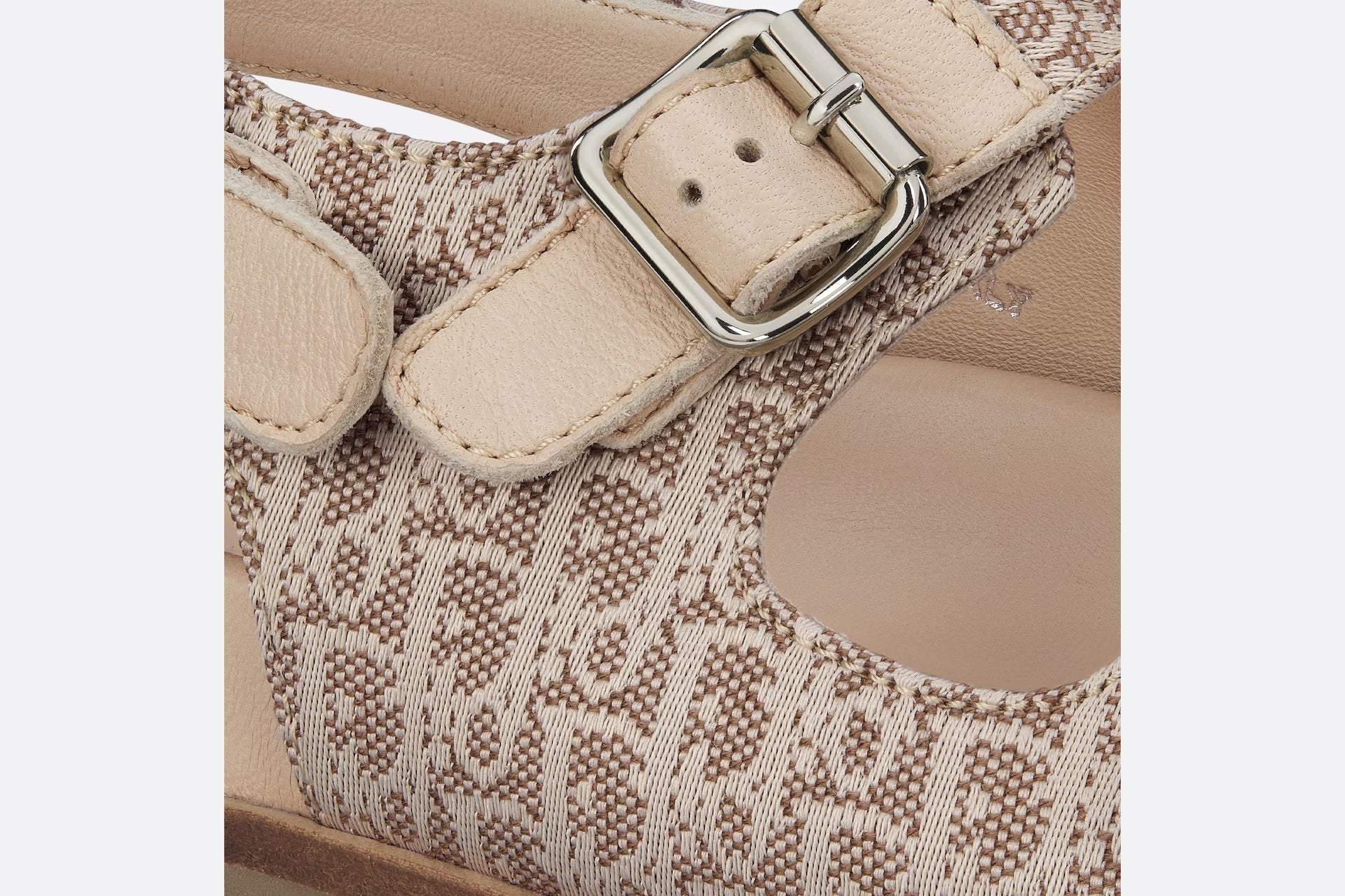 Dior Kids Oblique Sandals (Beige)