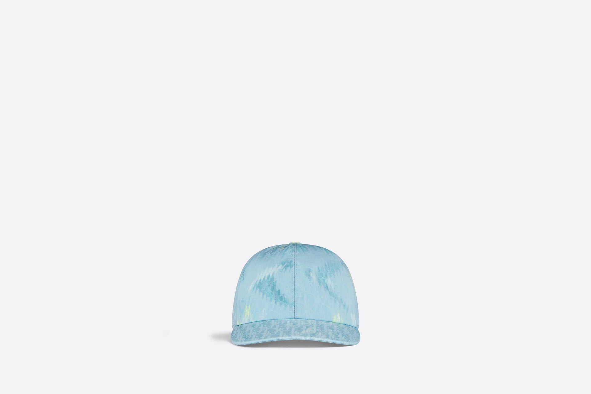 Dior Kids Oblique Jacquard Cap (Blue)