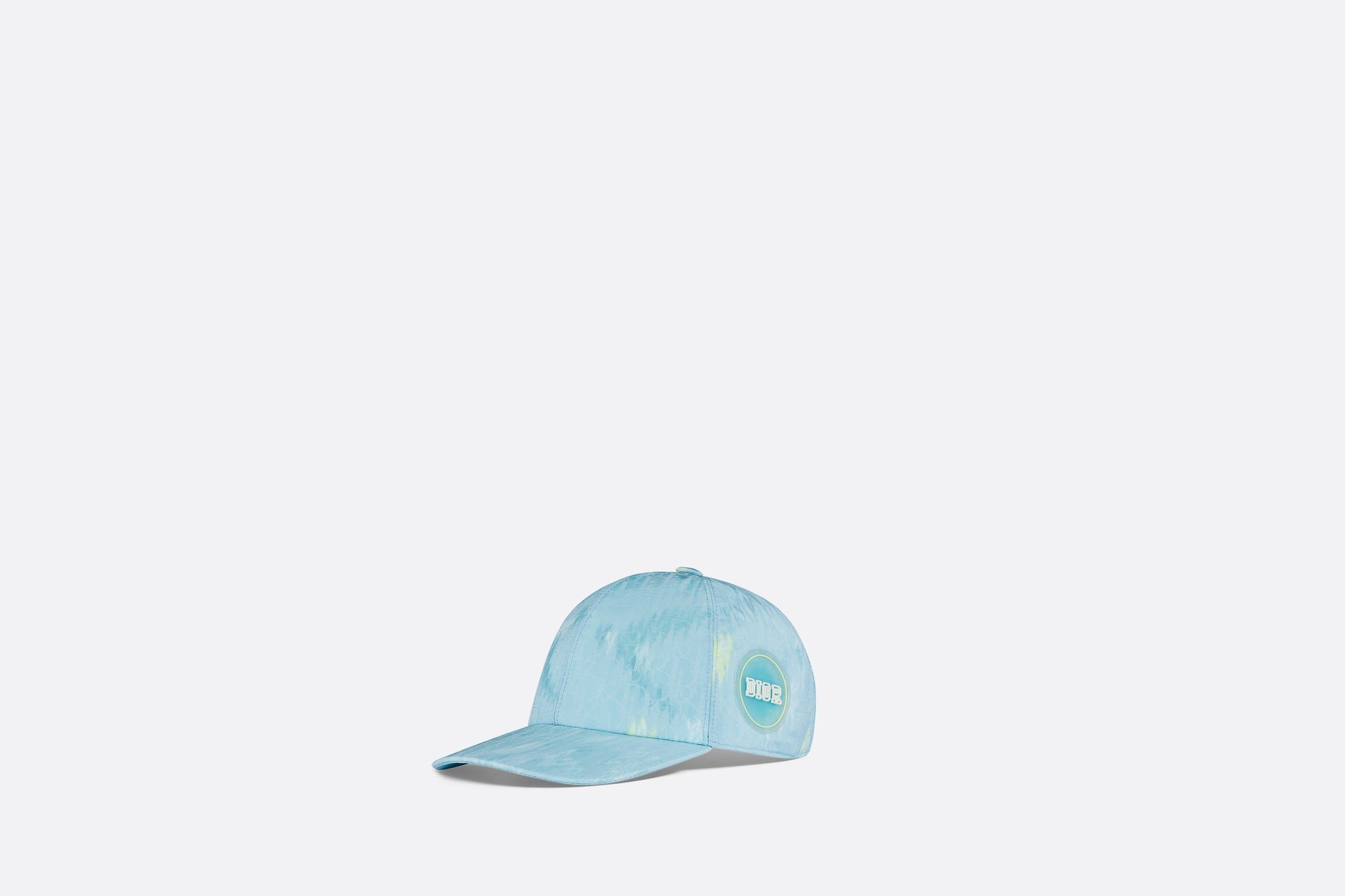 Dior Kids Oblique Jacquard Cap (Blue)