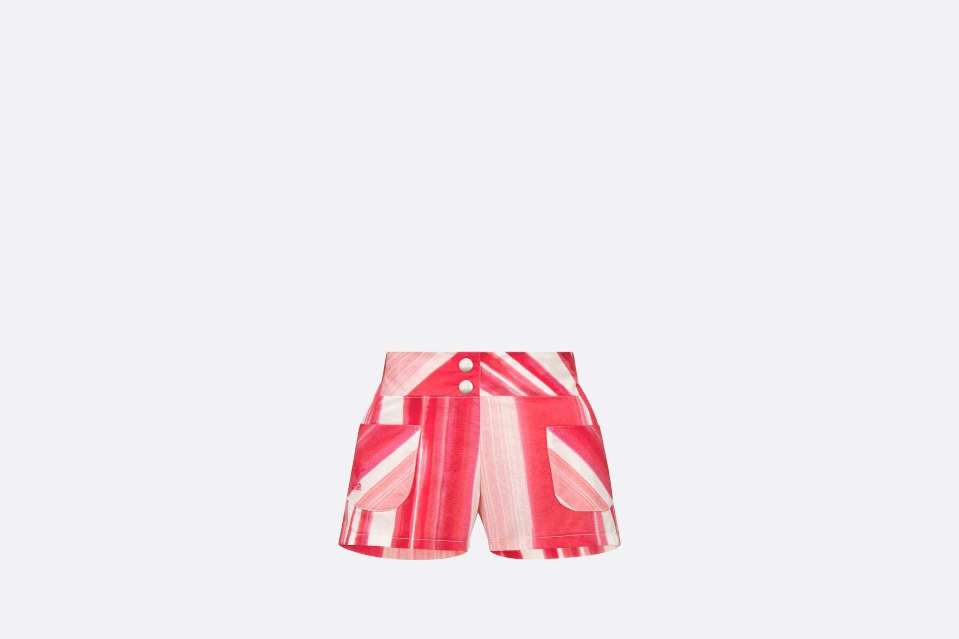 Dior Baby Stripe Poplin Shorts (Pink)