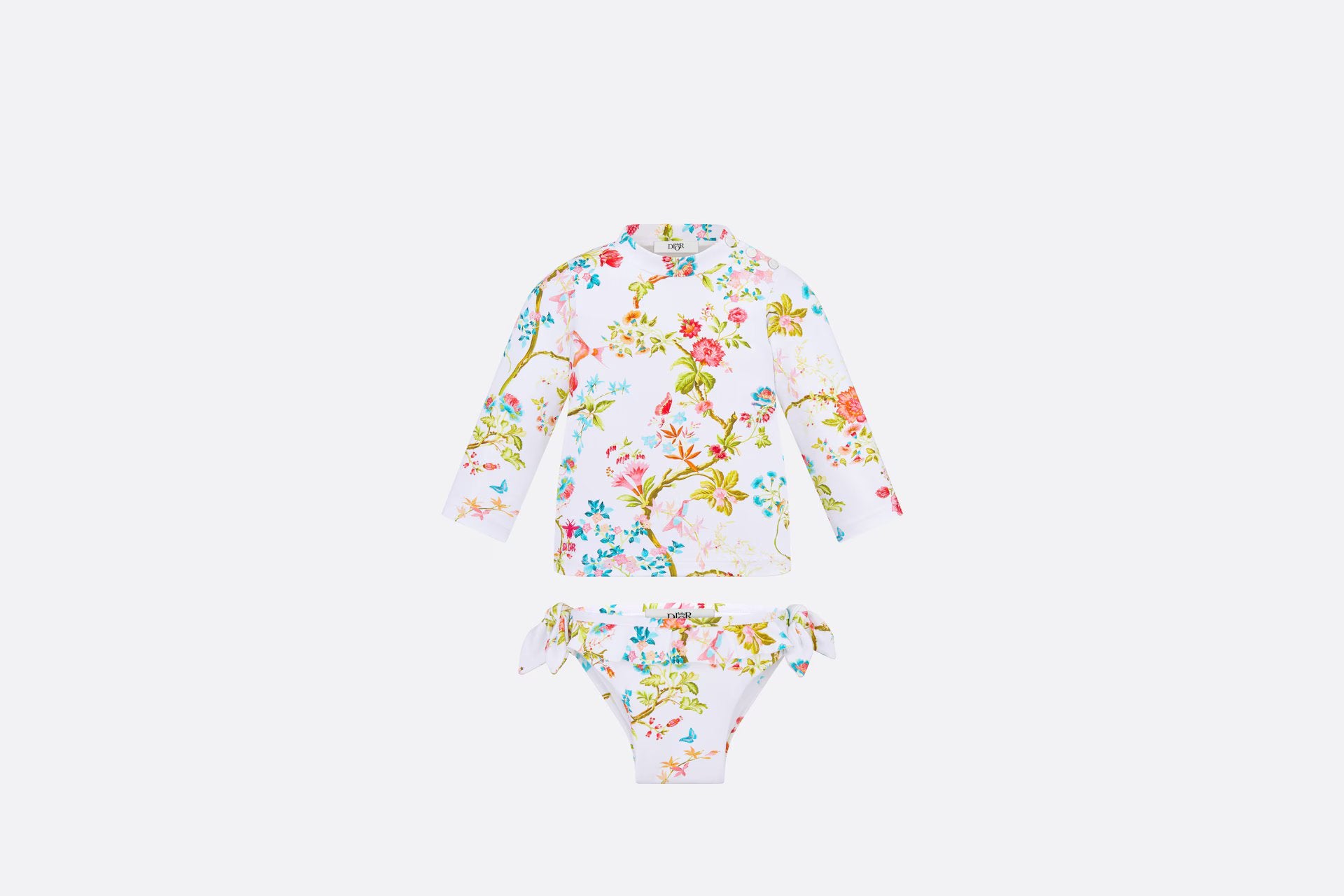 Dior Baby Riviera Two-Piece Swimsuit (Multicolor)