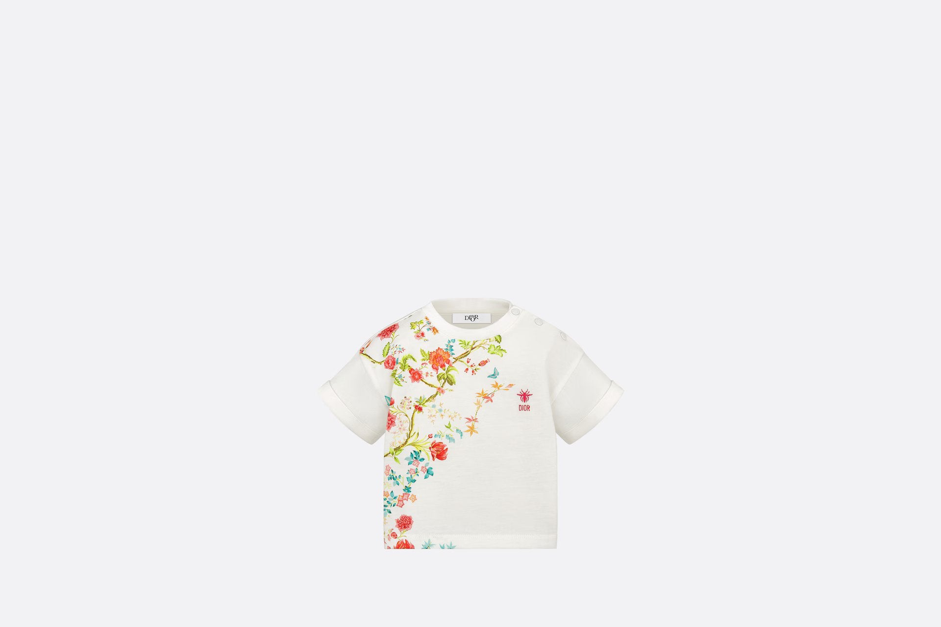 Dior Baby Riviera Short Sleeve T-Shirt (Ivory)