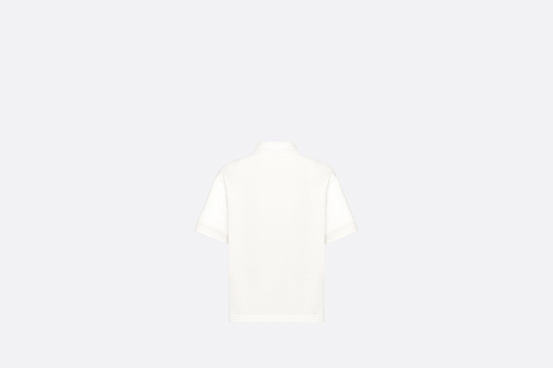 Dior Kids MULTI Cotton Polo Shirt (White)