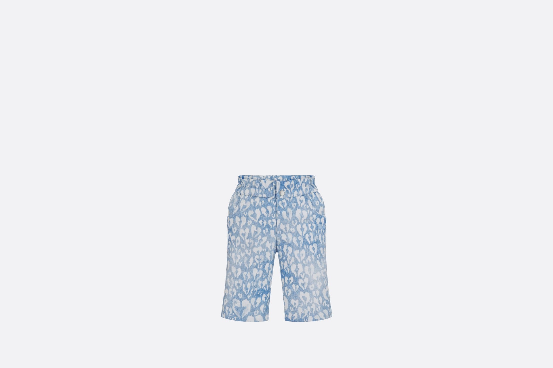 Dior Baby Heart Leopard Pants (Blue)