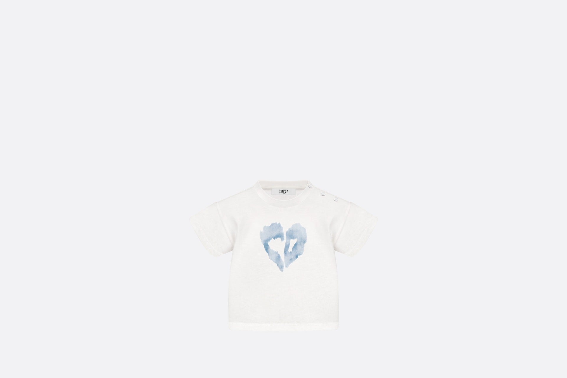 Dior Baby Cotton Short Sleeve T-Shirt (Ivory)