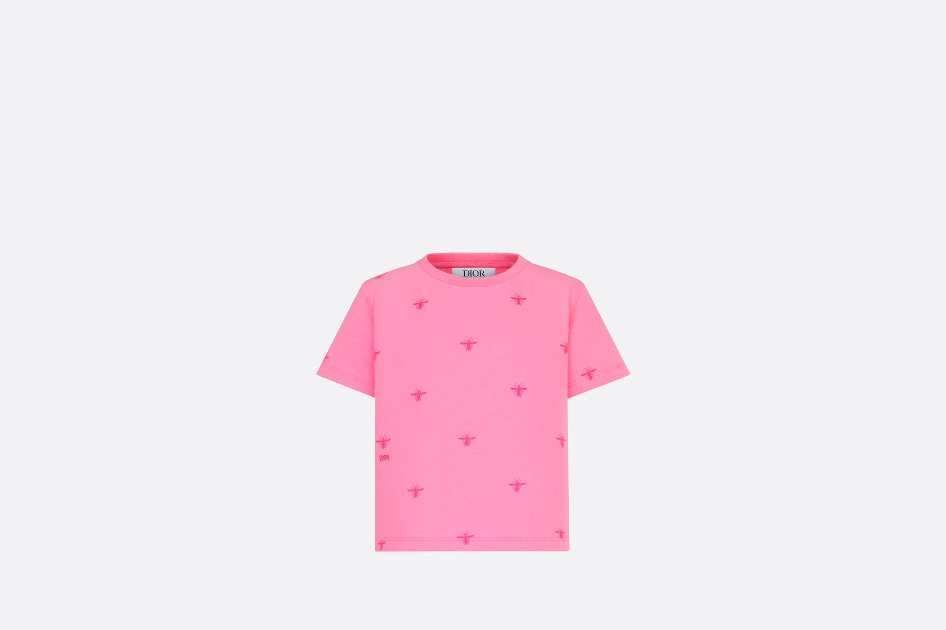 Dior Kids Short Sleeve T-Shirt (Pink)