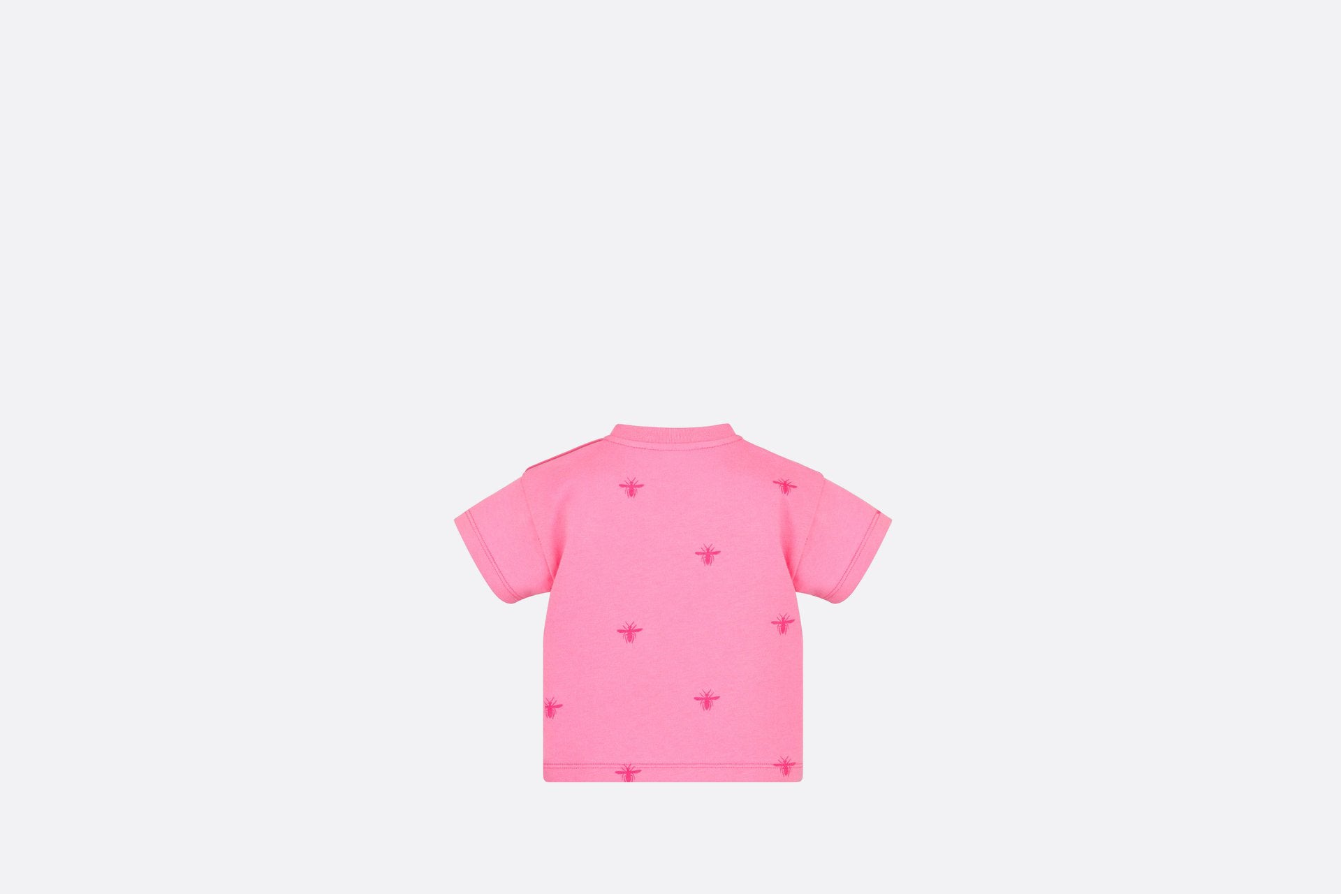 Dior Baby Bee Short Sleeve T-Shirt (Pink)