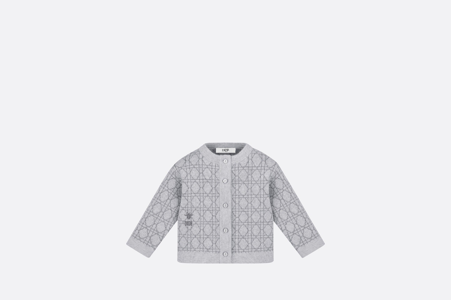 Dior Baby Cannage Cardigan (Grey)