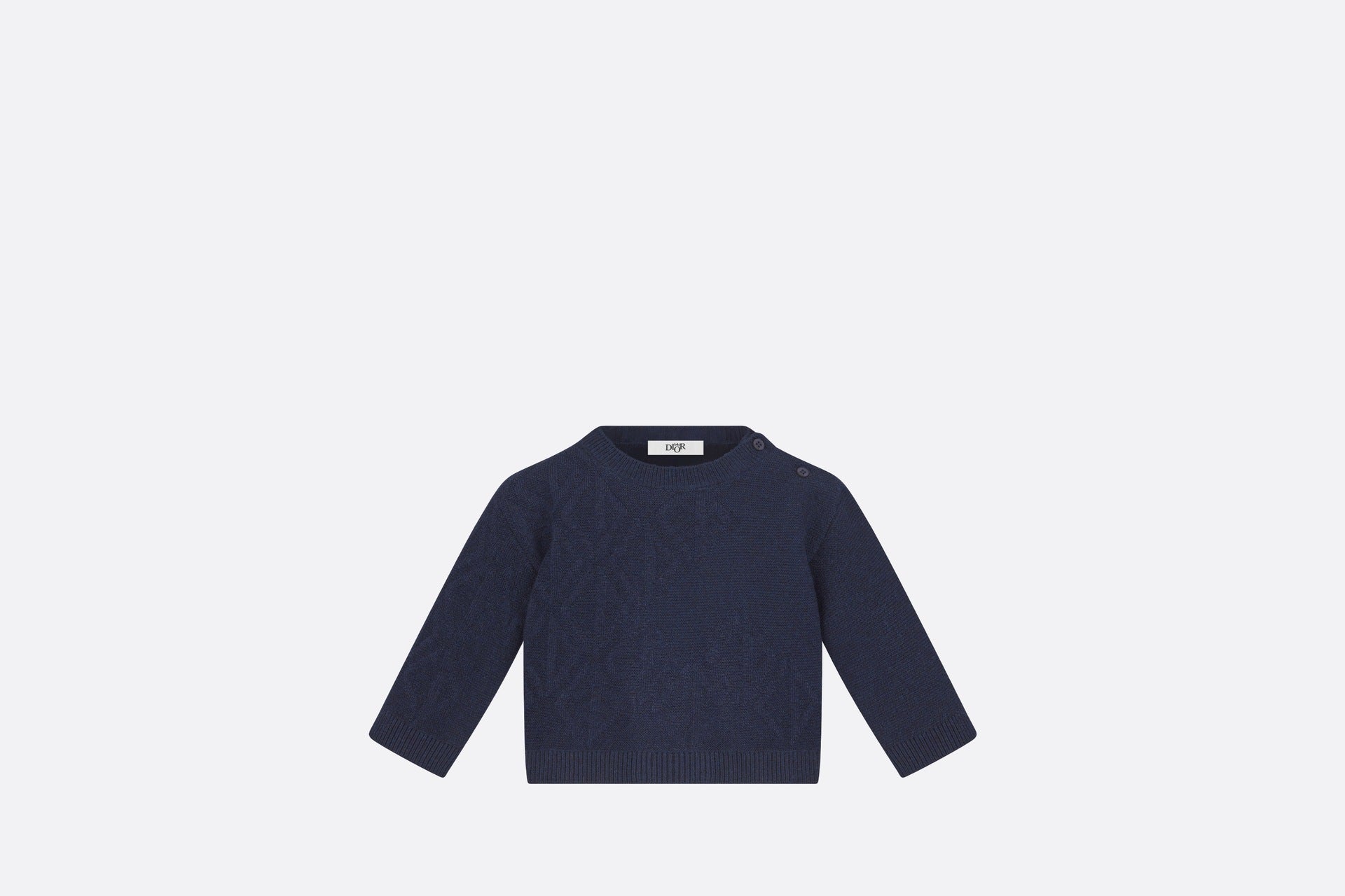 Dior Baby CD Knit Sweater (Blue Marine)